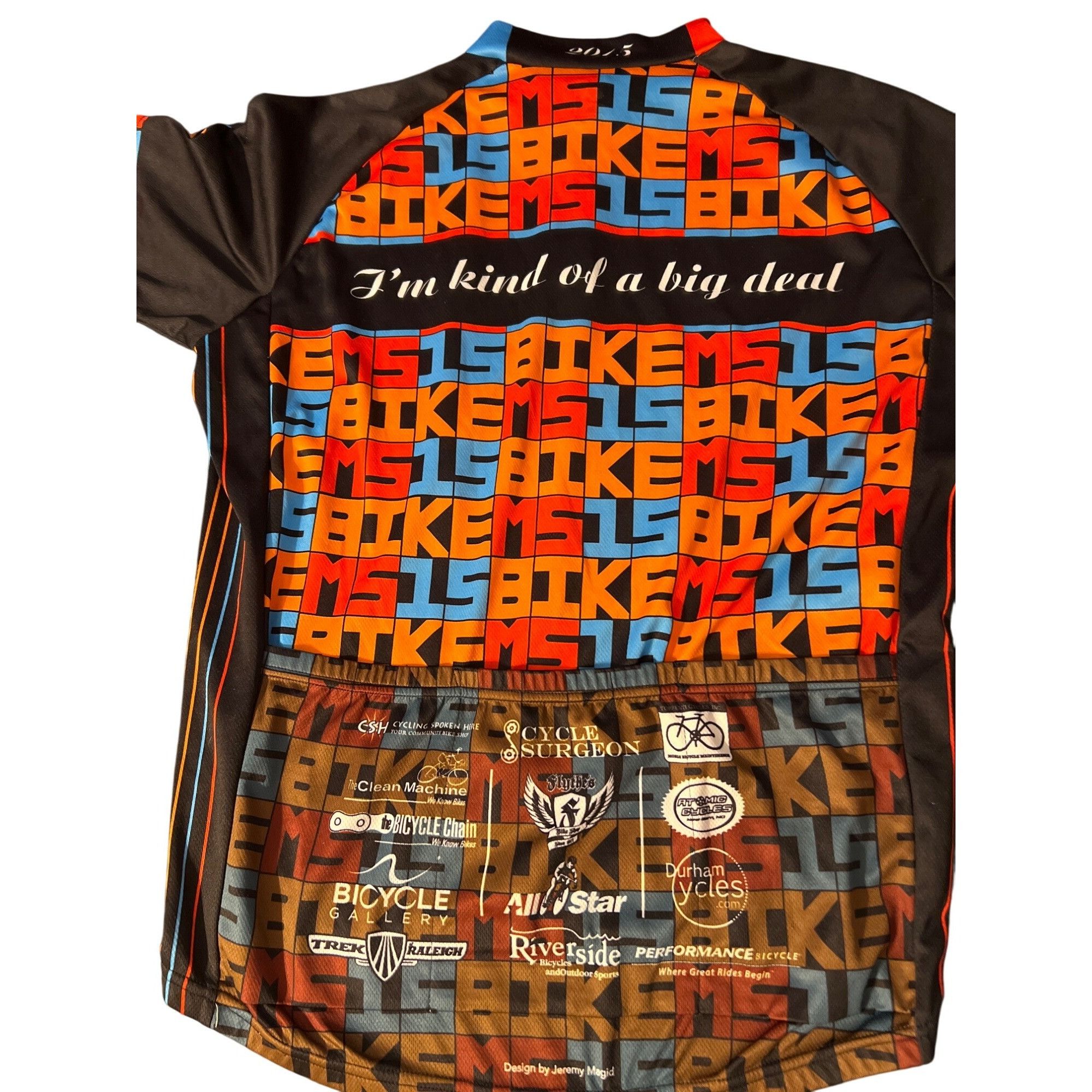 Other Primal Bike MS 2015 Cycling Jersey Large Back Pocket I'm Big Size US L / EU 52-54 / 3 - 4 Thumbnail