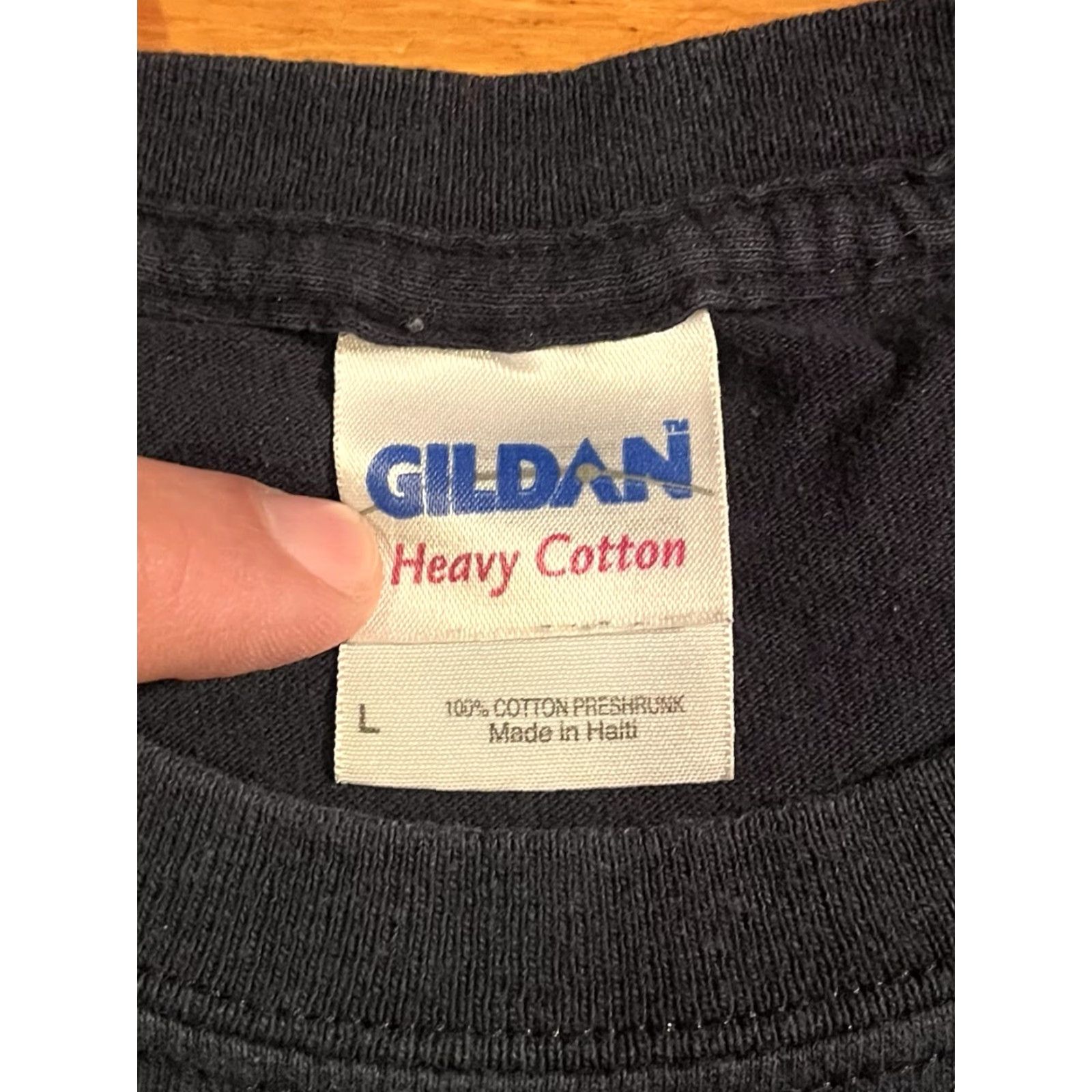 Gildan VINTAGE 90.9 WCDB Saturday Morning Edition of Jazz Bill McCann Shirt Men’s L Black Shirt T-Shirt Music Band Retro Logo Print Size US L / EU 52-54 / 3 - 4 Thumbnail