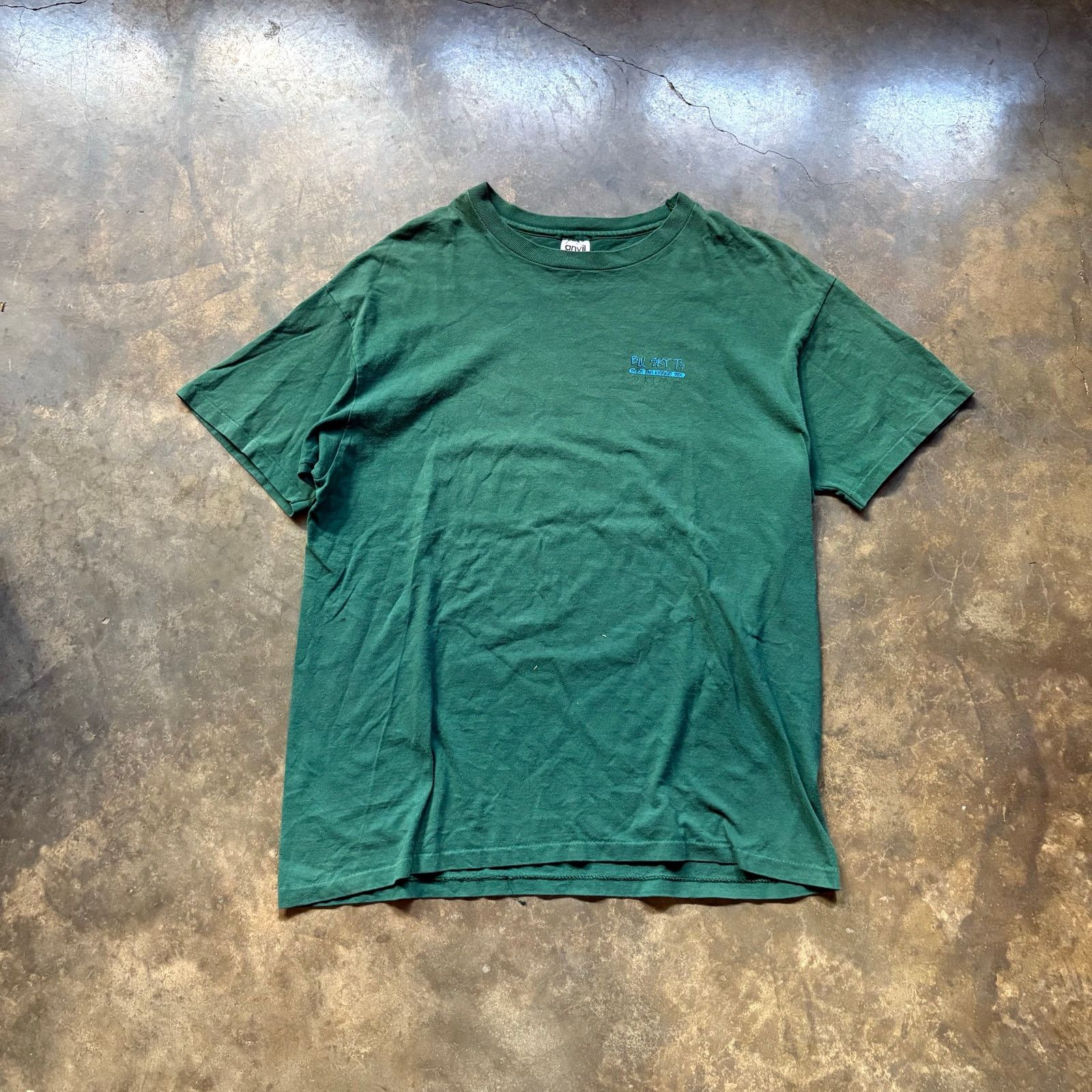 Anvil Funny Vintage 90s Skydiving Graphic T-shirt Size US XL / EU 56 / 4 - 2 Thumbnail