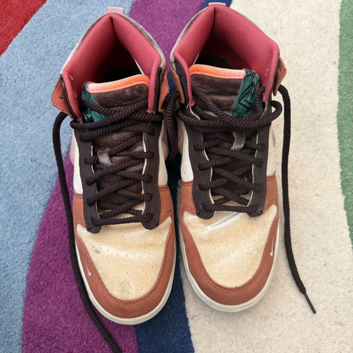 Nike × Social Status Nike x Social Status Mid Chocolate Milk Size US 9.5 / EU 42-43 - 8 Thumbnail