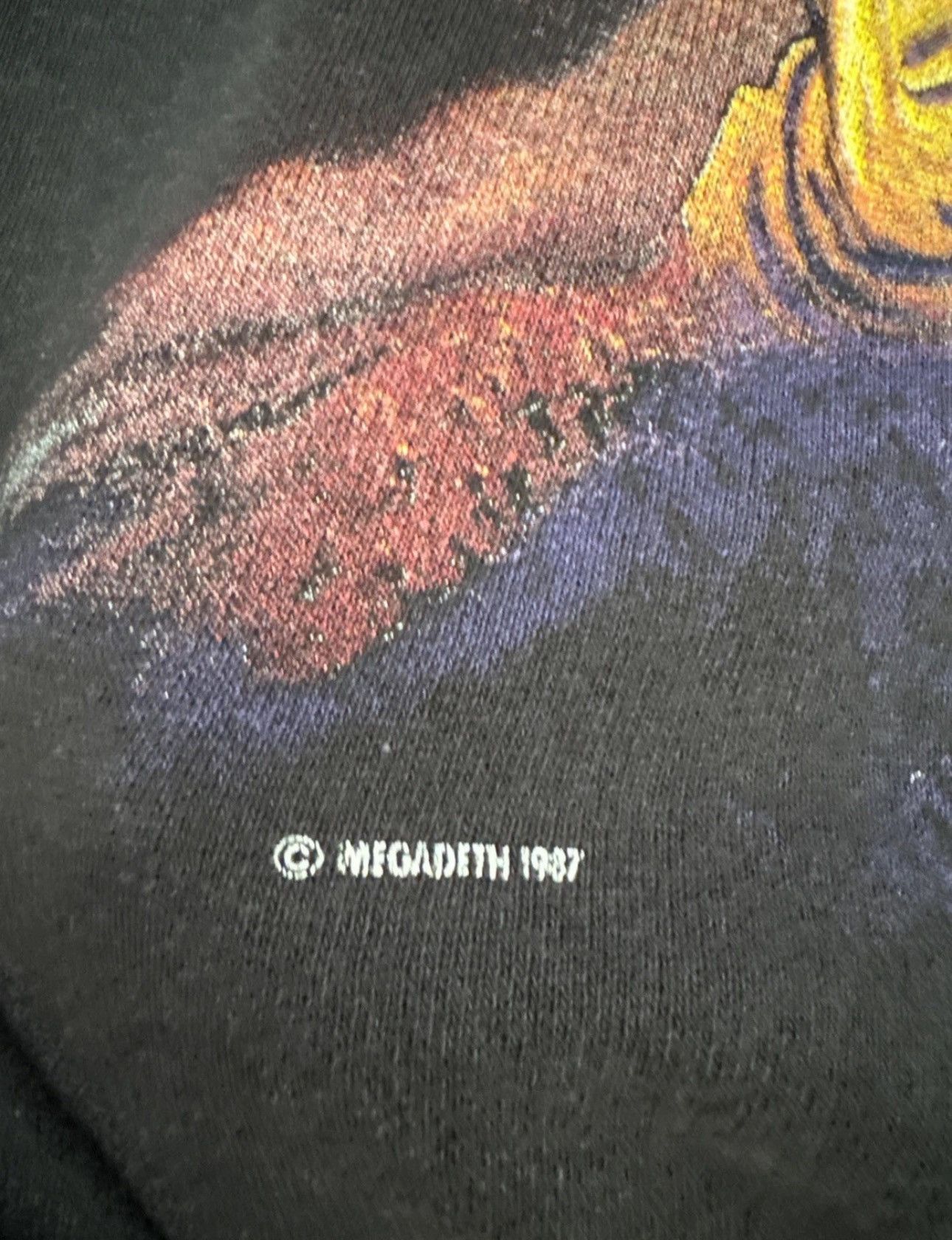 Vintage Megadeth vintage sweatshirt 1987 Size US S / EU 44-46 / 1 - 3 Thumbnail