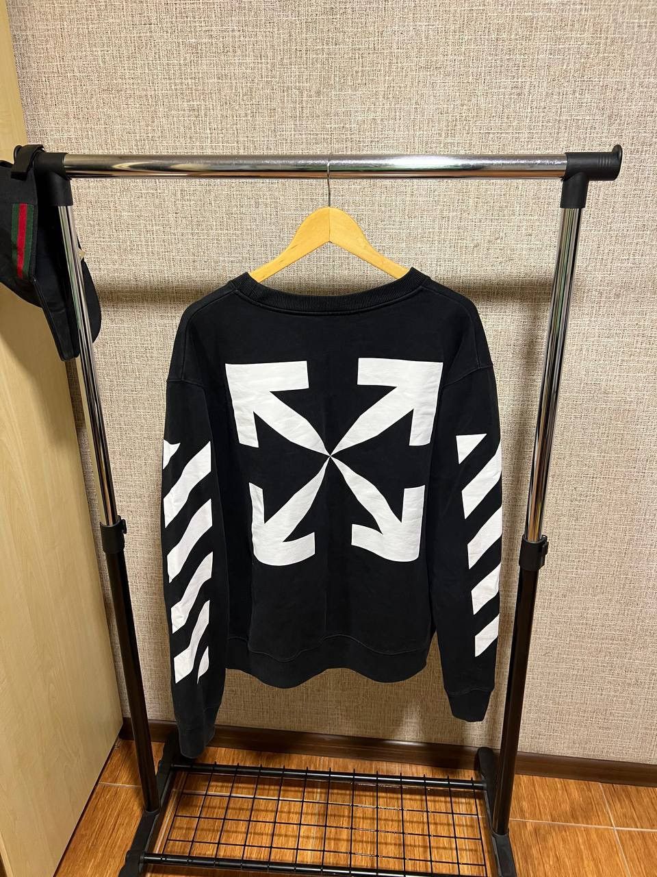 Off-White OF WHITE MONA LISA BLACK SWEATSHIRT Size US XL / EU 56 / 4 - 3 Thumbnail