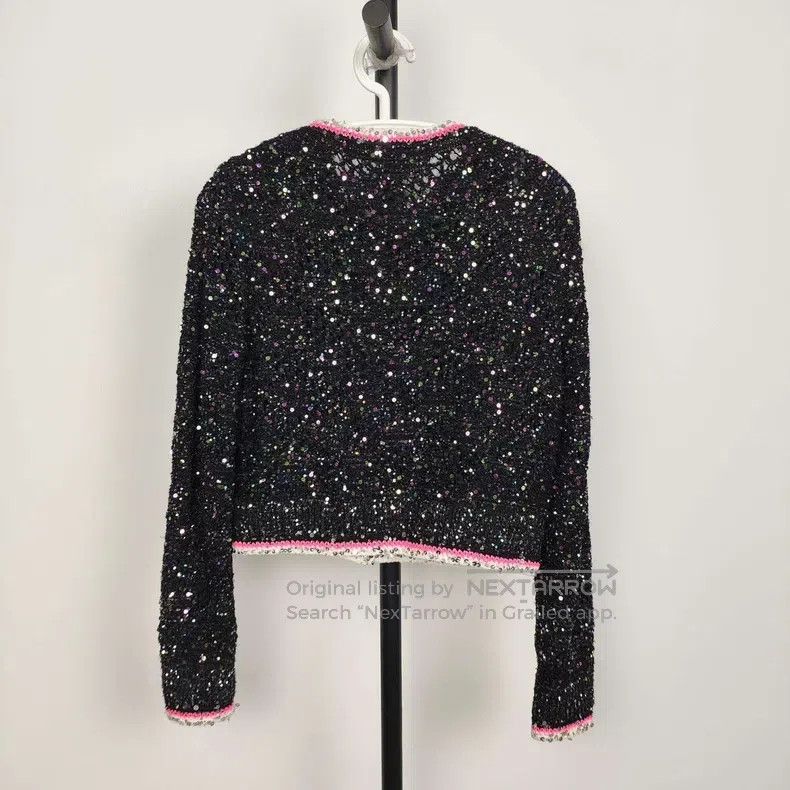 Chanel Chanel Black sequin jacket Size XXS / US 00 / IT 34 - 2 Thumbnail