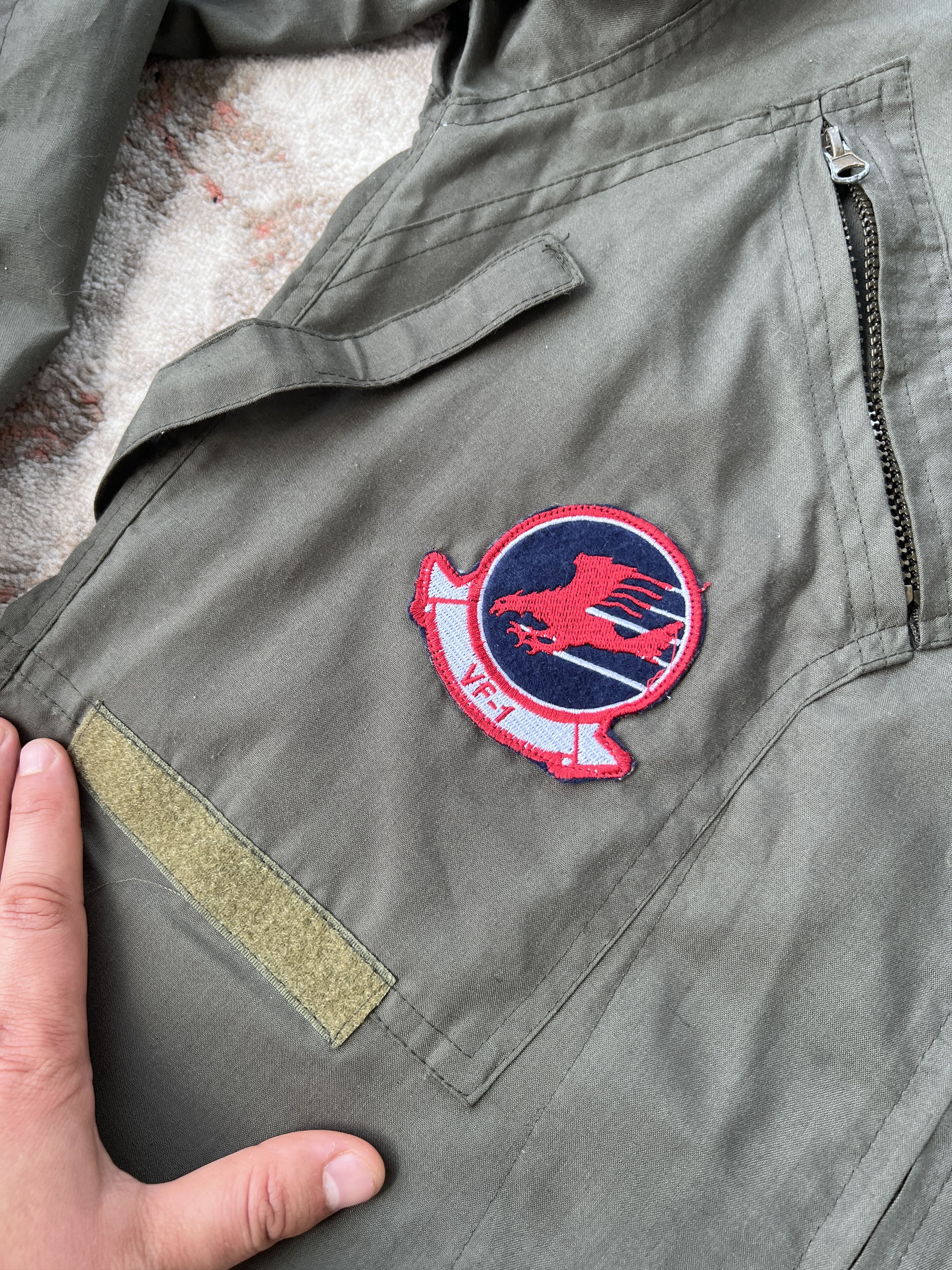 Vintage Top Gun Tom Cat USA Maverick VF-1 Weapons School Overall Size US M / EU 48-50 / 2 - 4 Thumbnail