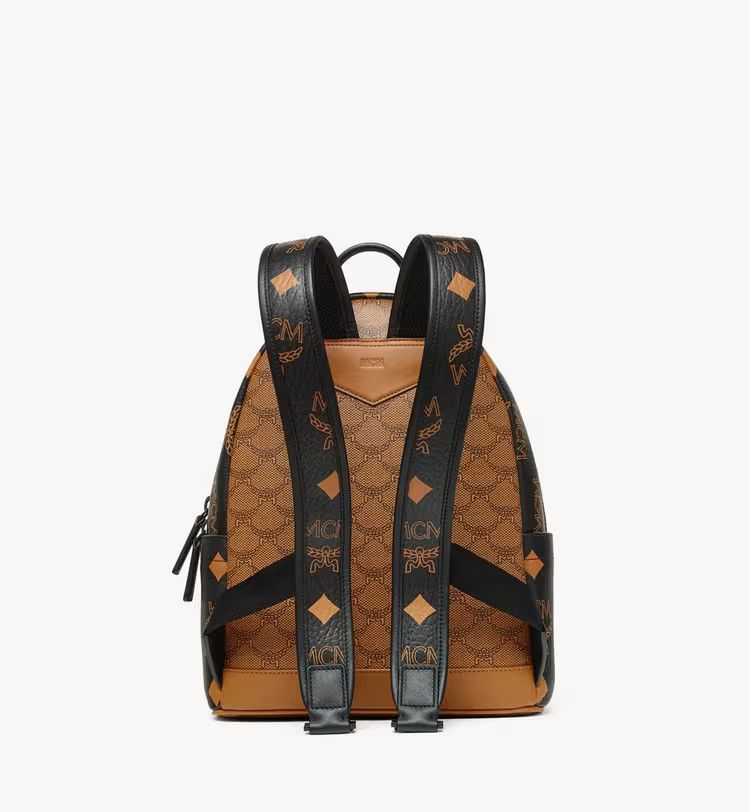 MCM o1mt1gz1125 Dup / Size: OS / Small Backpack in Brown/Black Size ONE SIZE - 4 Thumbnail