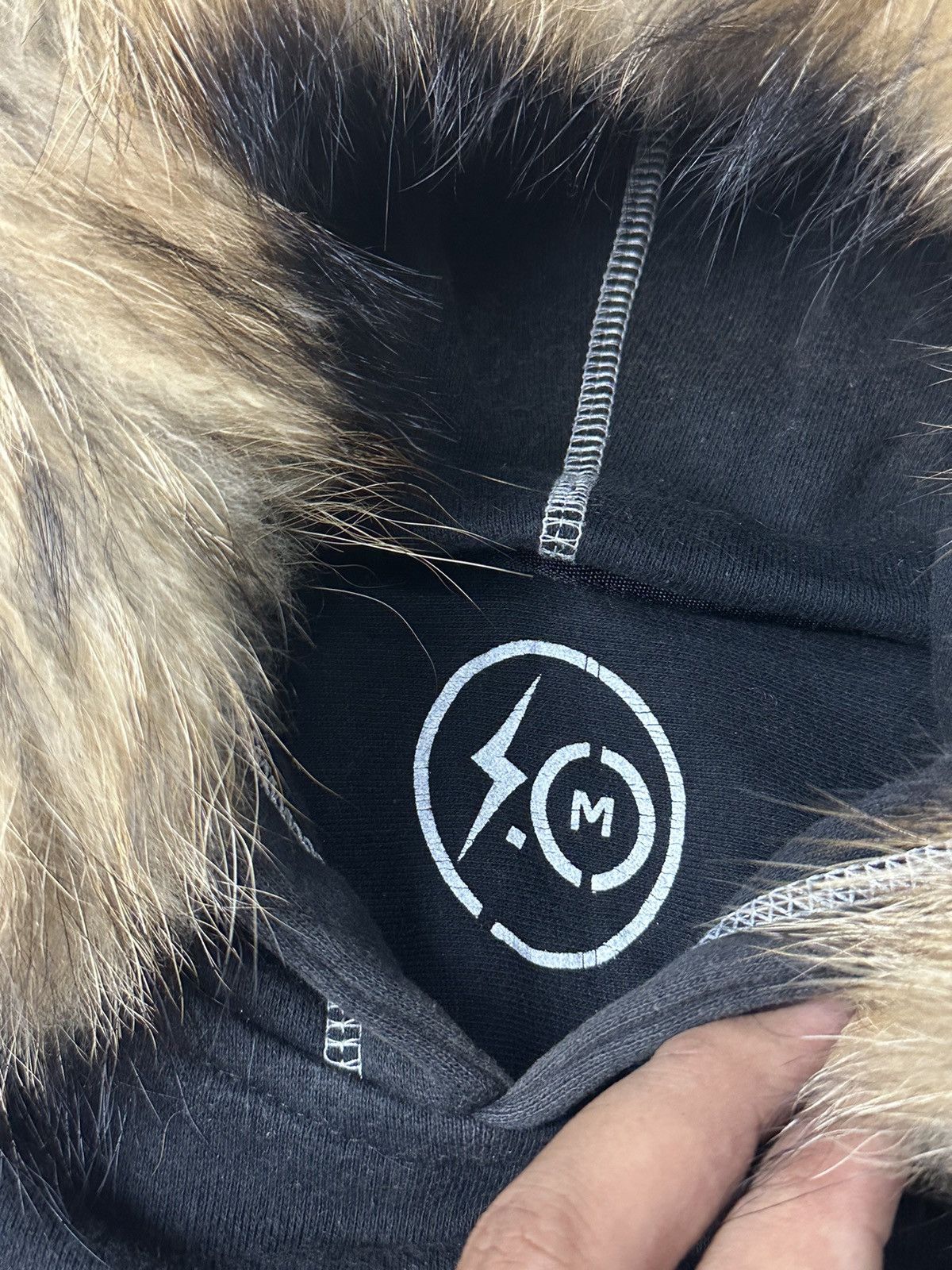 14th Addiction × If Six Was Nine × Japanese Brand Faux Fur Hoodie Sulture Just Faded lgb style Size US M / EU 48-50 / 2 - 9 Thumbnail