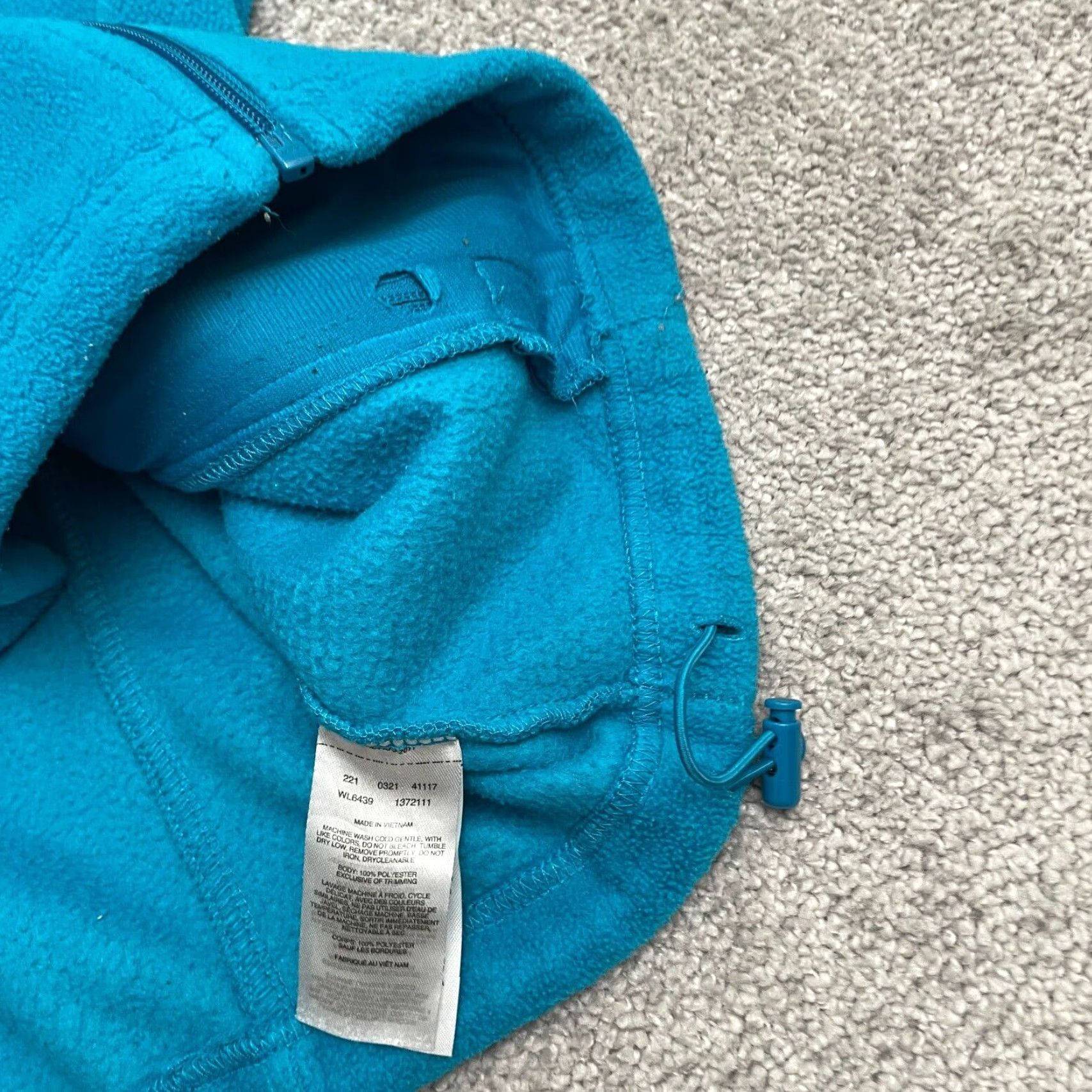 Vintage Columbia Benton Springs Fleece Jacket Womens Medium Blue Full Zip Outdoor Hiking Jacket Size M / US 6-8 / IT 42-44 - 7 Thumbnail