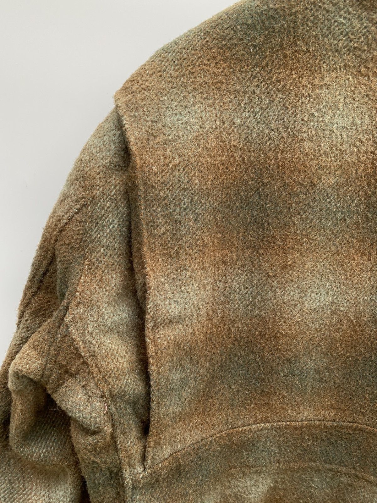 Golden Bear 1980s Melton Wool Tartan Jacket Size US L / EU 52-54 / 3 - 12 Thumbnail