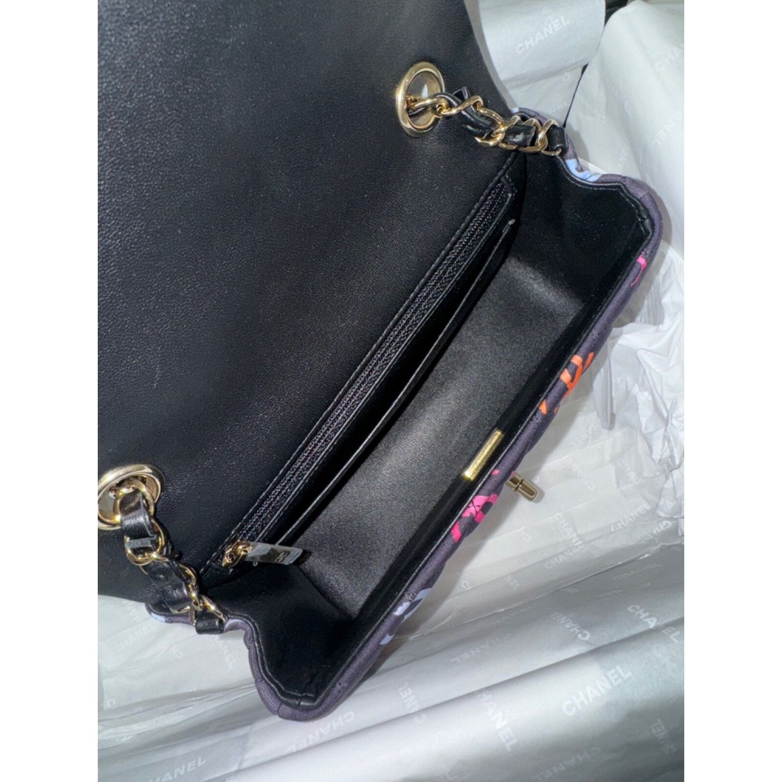 Chanel Chanel Logo Mini Flap Rectangle CC Shoulder Crossbody Bag Size ONE SIZE - 18 Thumbnail