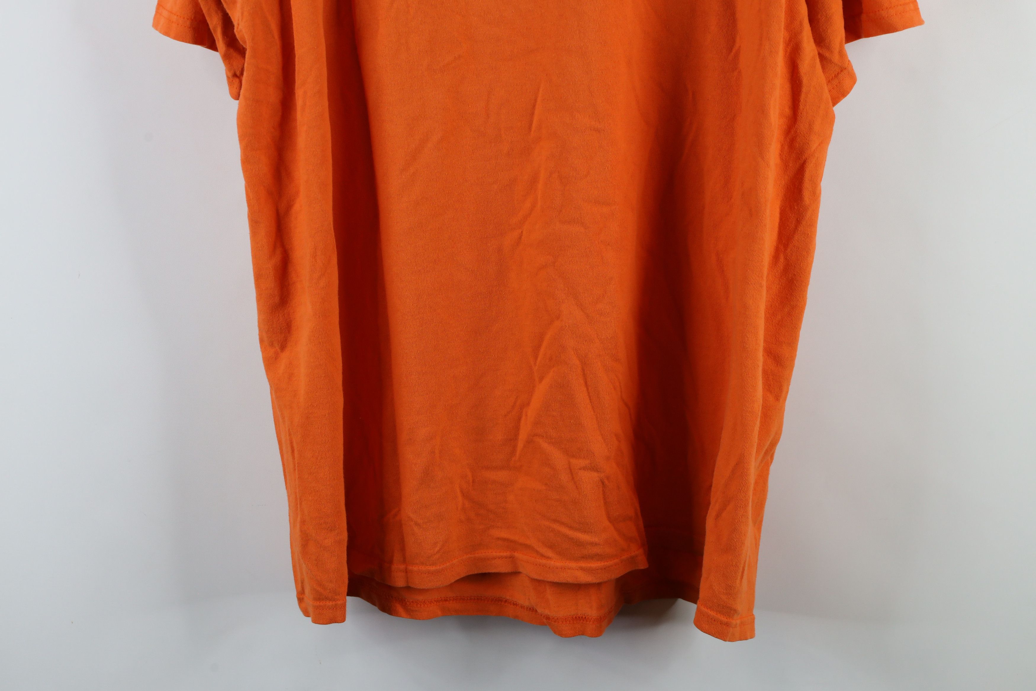 Vintage Vintage Y2K 2005 Out Detroit Tigers Baseball T-Shirt Orange Size US XL / EU 56 / 4 - 11 Thumbnail