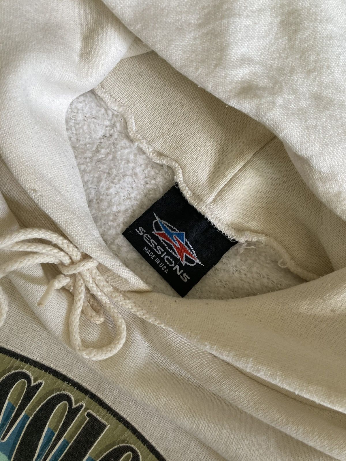 Sessions Vintage 90s Sessions Skate Snowboarding Pullover Hoodie Size US L / EU 52-54 / 3 - 5 Thumbnail