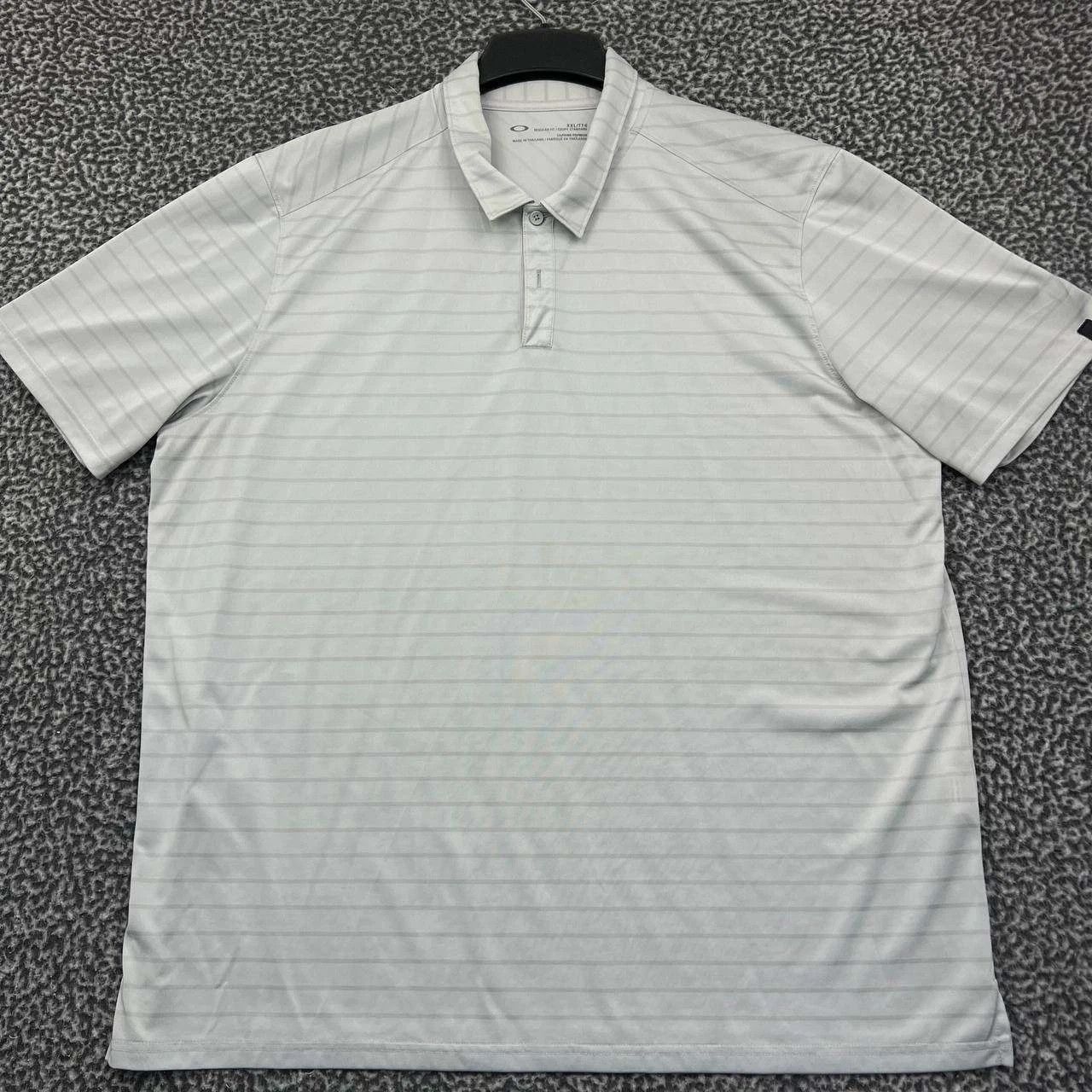 Oakley Oakley Golf Polo Shirt Men XXL Gray Regular Fit Collared Size US XXL / EU 58 / 5 - 1 Thumbnail