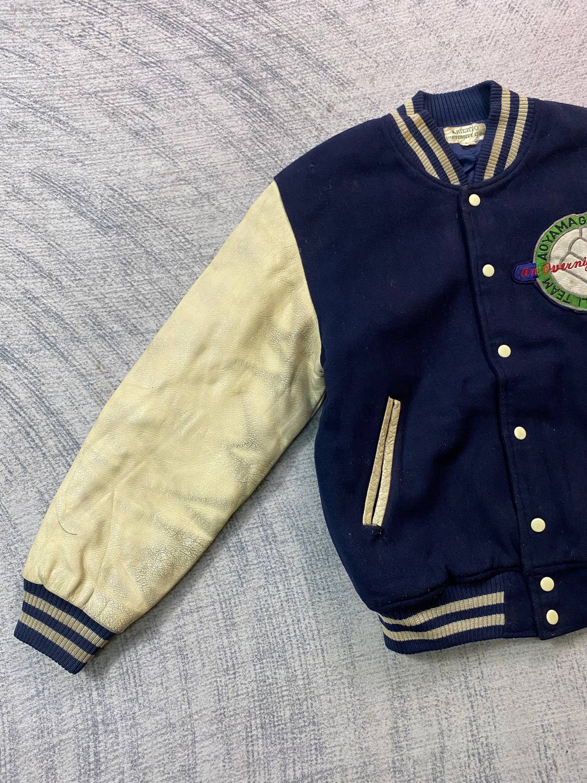 Vintage Vintage Aoyama Gakuin University Volleyball Varsity Jacket Size US M / EU 48-50 / 2 - 7 Thumbnail