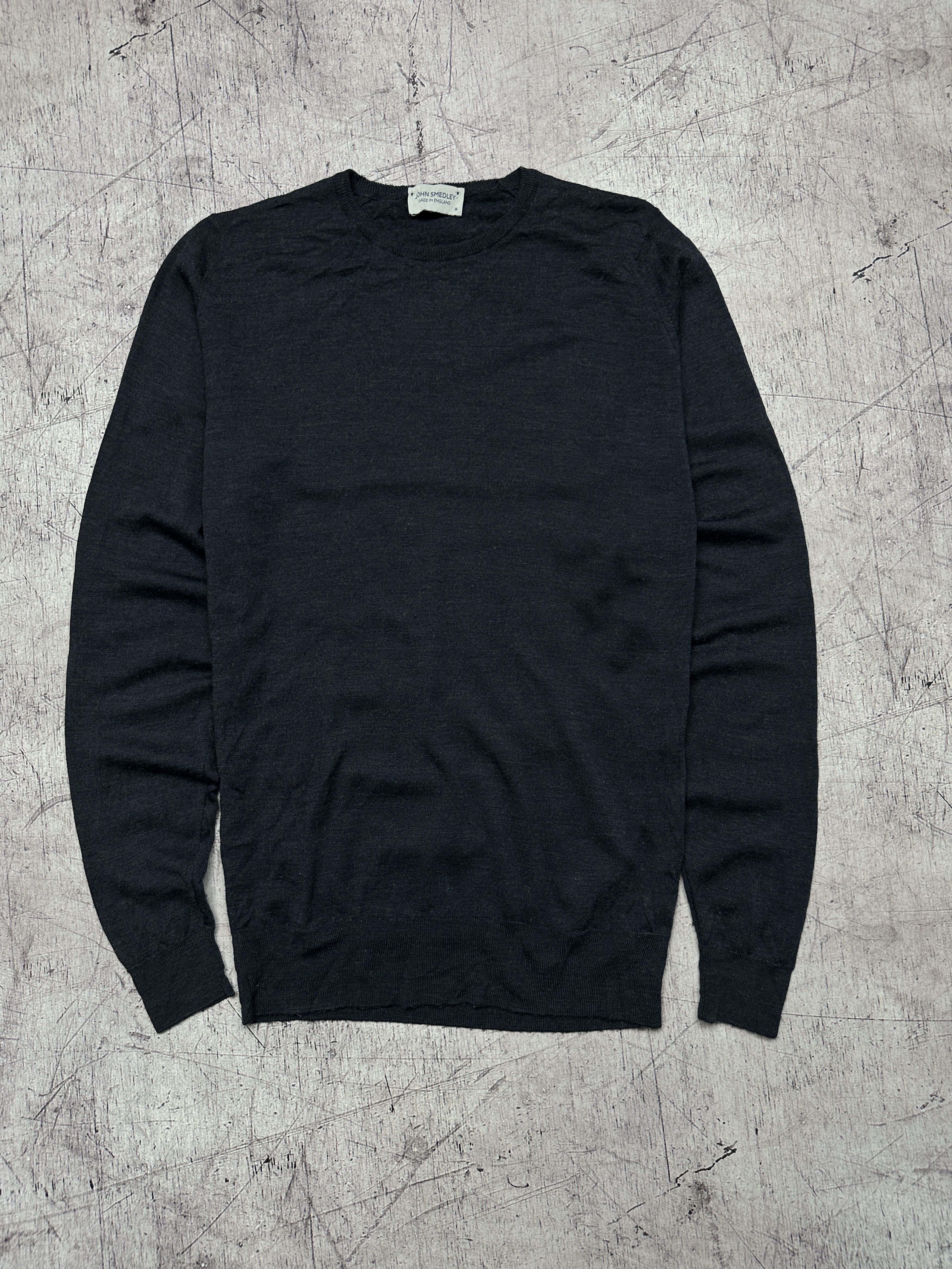 John Smedley Mens Merino Wool Crew Neck Sweater