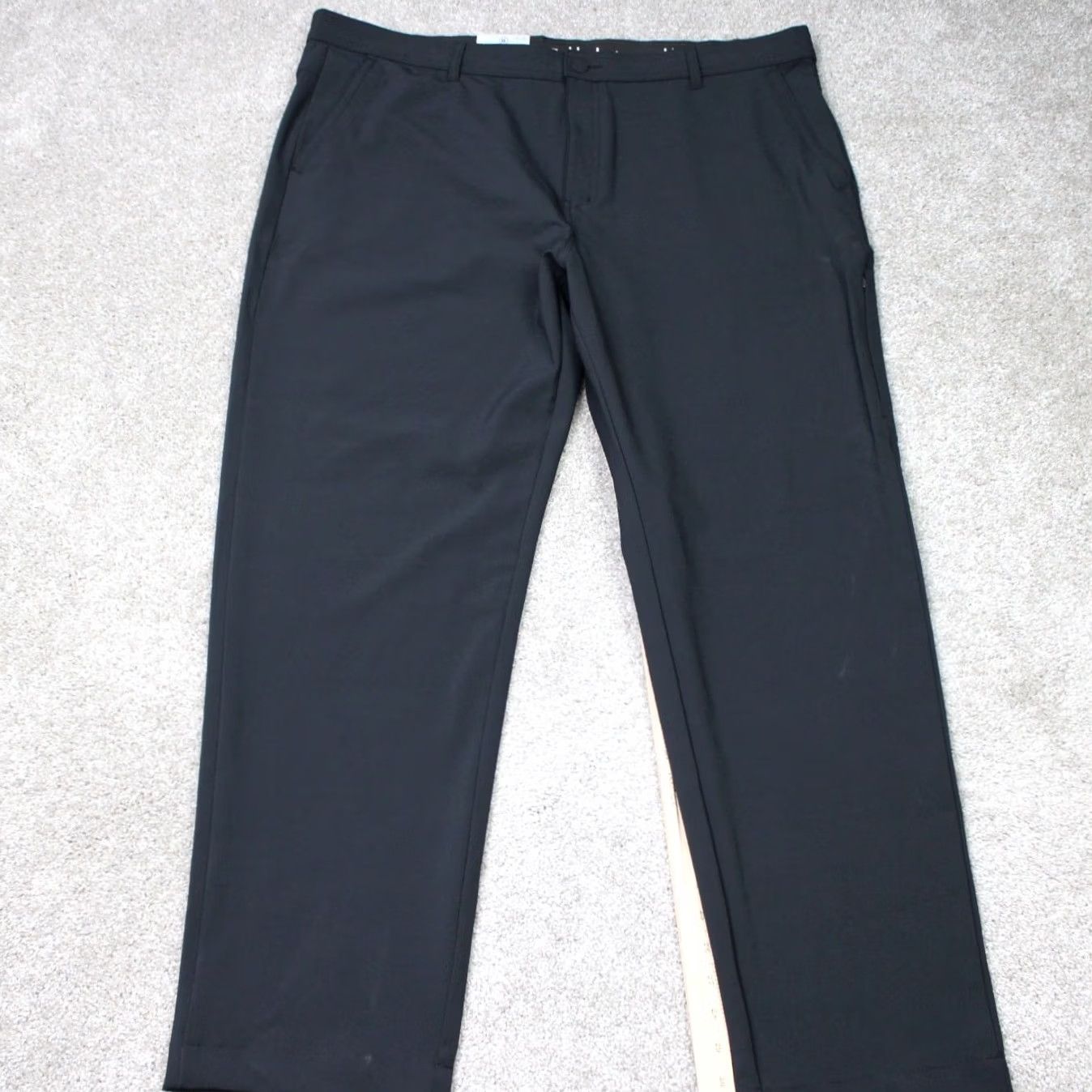 Hurley Hurley Pants Mens 40x32 Black Joggers Performance Poly Stretch Straight Leg NWT Casual PANTS Mens Black 40x32 Size US 40 / EU 56 - 3 Thumbnail