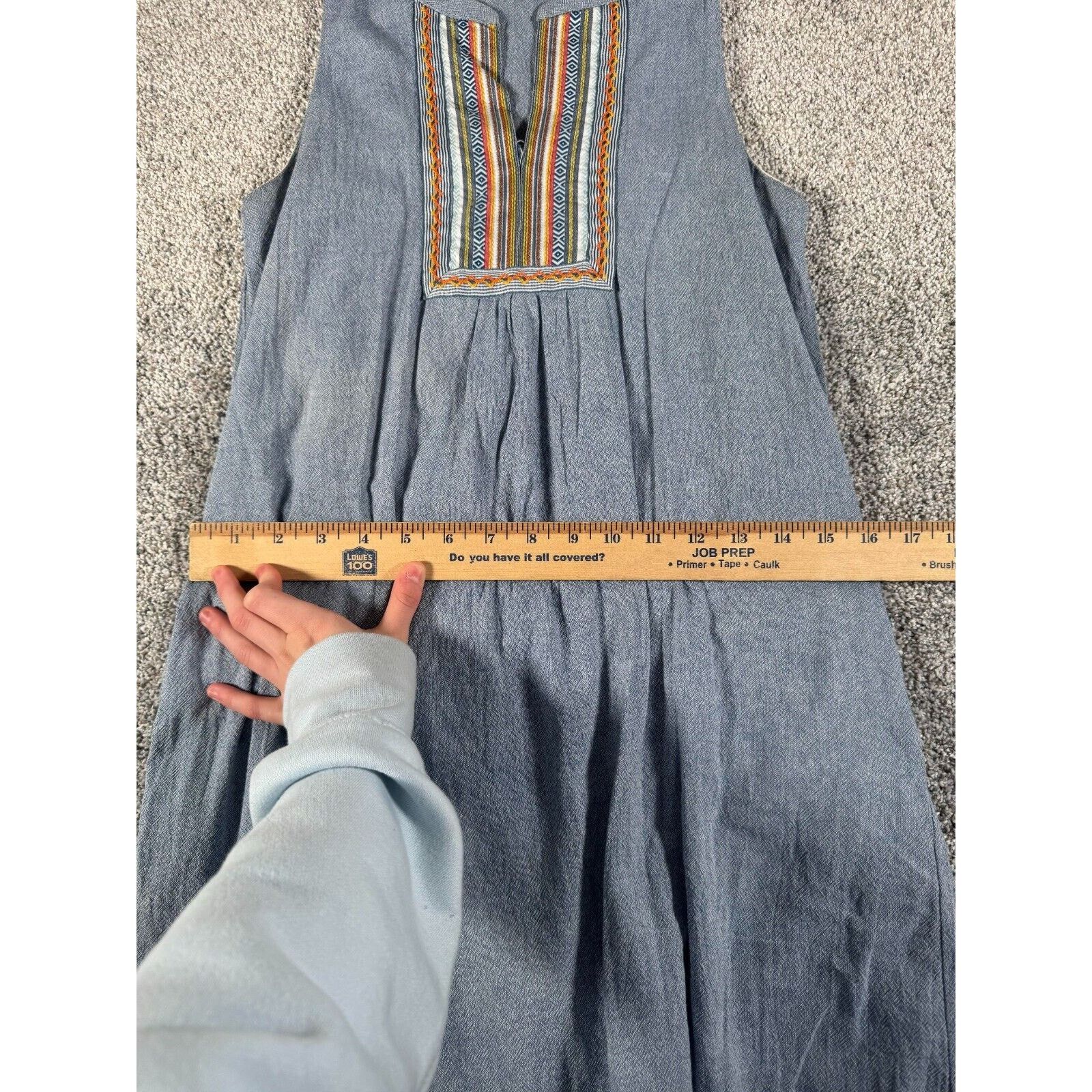 Other Monteau Dress Women Small Cottagecore Prairie Geometric Boho Size S / US 4 / IT 40 - 9 Thumbnail