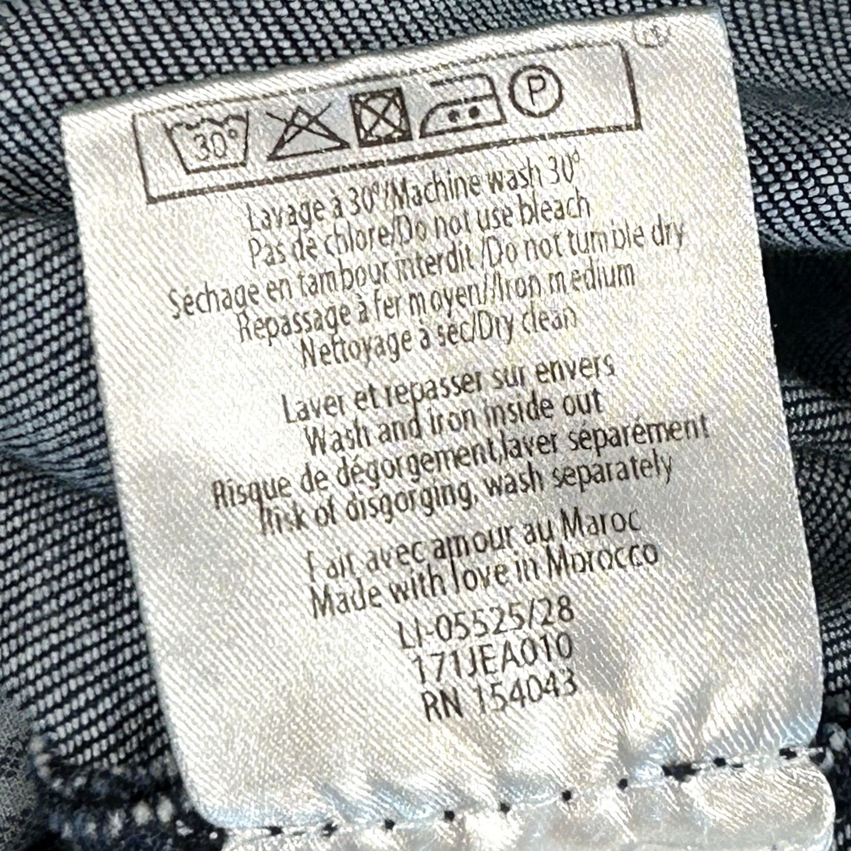 Denime Sezane Denim Blue Jean Skinny Slim Fit 28 Women’s Jeans Regular 28 Inseam Blue Mid Rise Button Zip 5-Pocket Size 28" / US 6 / IT 42 - 6 Thumbnail