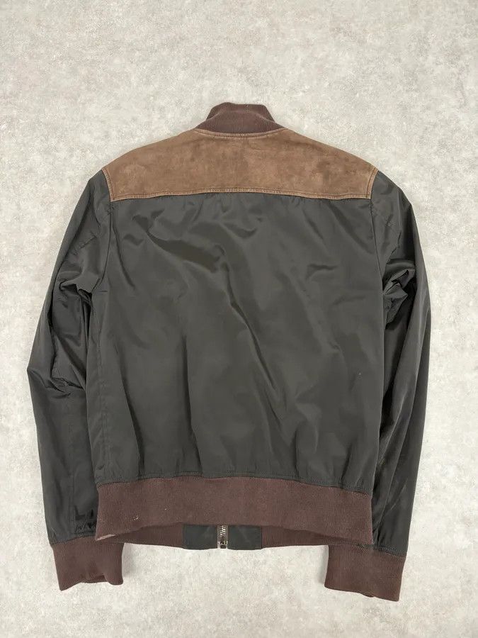 Dolce & Gabbana 2000s Dolce & Gabbana Brown Nylon Signature Jacket Size US M / EU 48-50 / 2 - 6 Thumbnail
