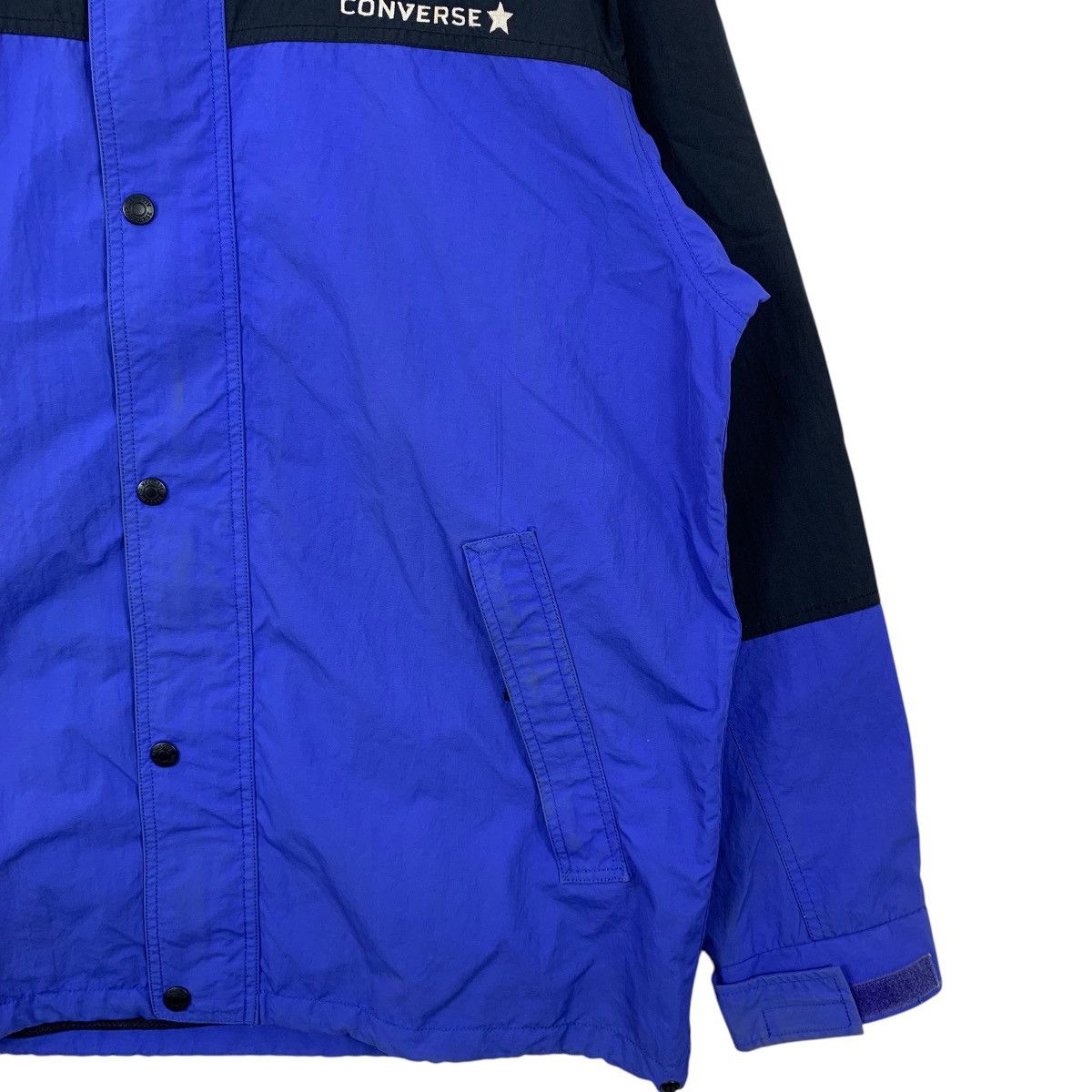 Converse CONVERSE All Star Streetwear Casual Small Logo Zipper Jacket Size US L / EU 52-54 / 3 - 7 Thumbnail