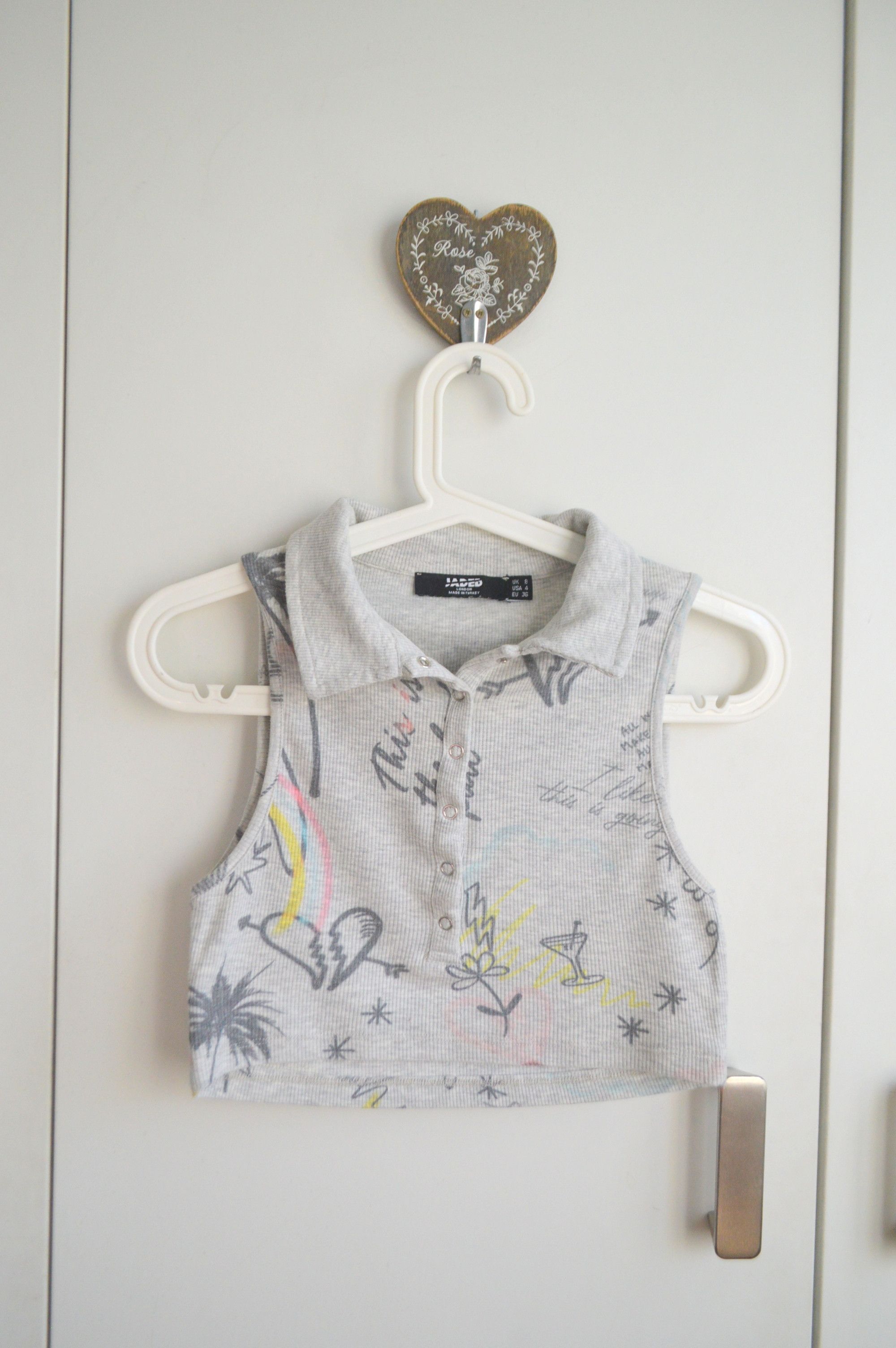 Jaded London Jaded London Cotton Streetwear Crop Top Y2K S Premium Size S / US 4 / IT 40 - 1 Thumbnail