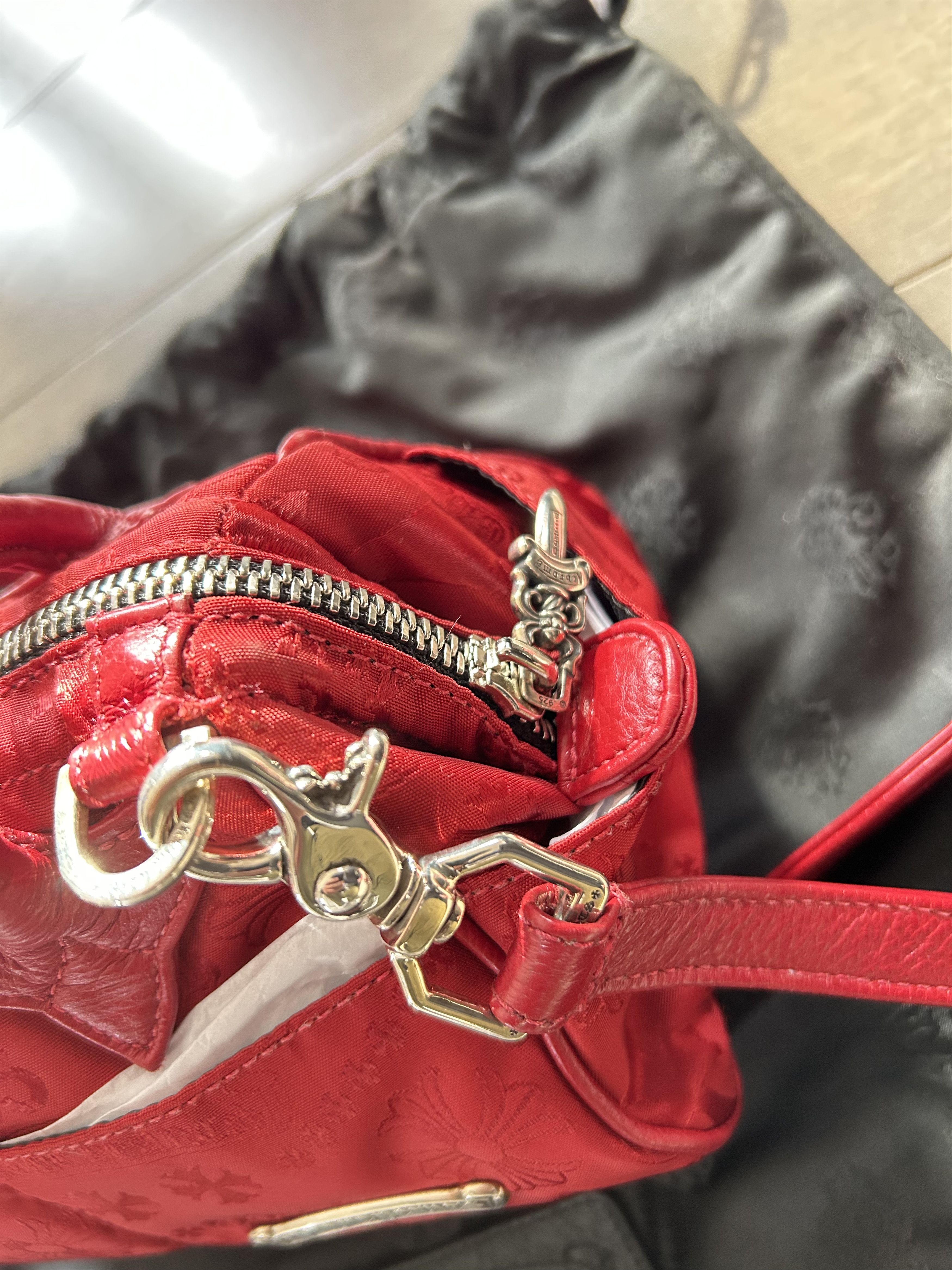 Chrome Hearts Chrome Hearts Mochita Nylon Mini Purse Size ONE SIZE - 14 Thumbnail
