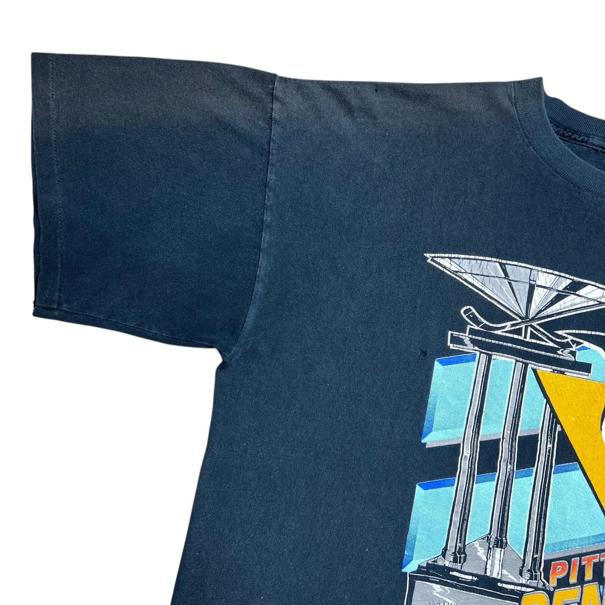 NHL × Starter × Vintage 1993 NHL Pittsburgh Penguins Presidents Trophy Starter Tee Size US XL / EU 56 / 4 - 5 Thumbnail