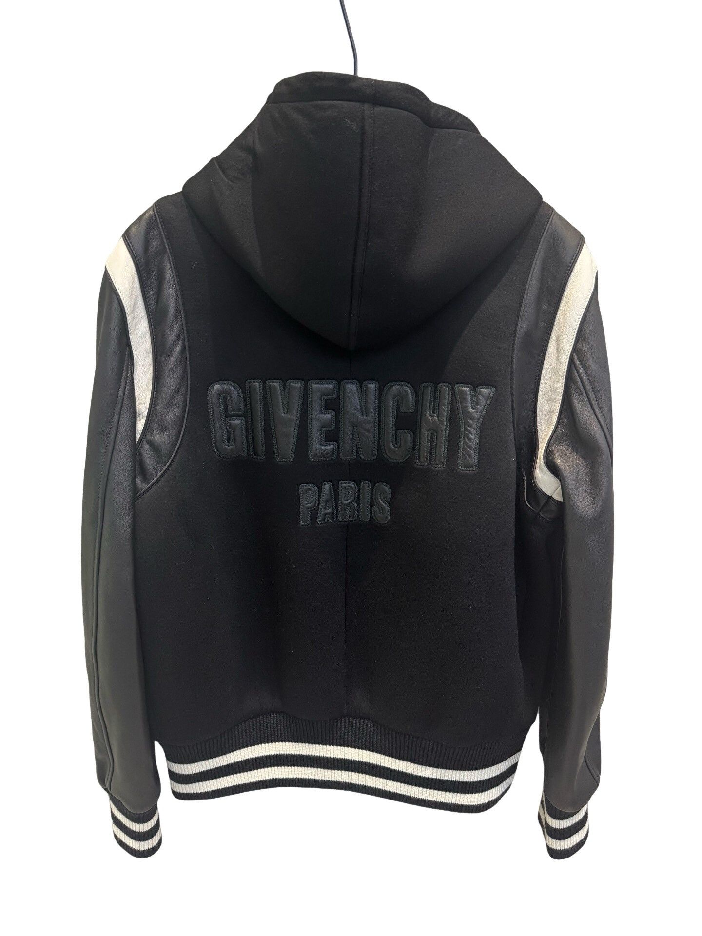 Givenchy Givenchy Logo Hooded Varsity Jacket Size M Size US M / EU 48-50 / 2 - 1 Thumbnail