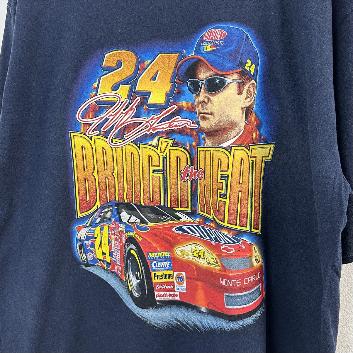 NASCAR × Vintage Vintage Jeff Gordon Nascar T Shirt XL Bring N’ Heat Size US XL / EU 56 / 4 - 2 Thumbnail