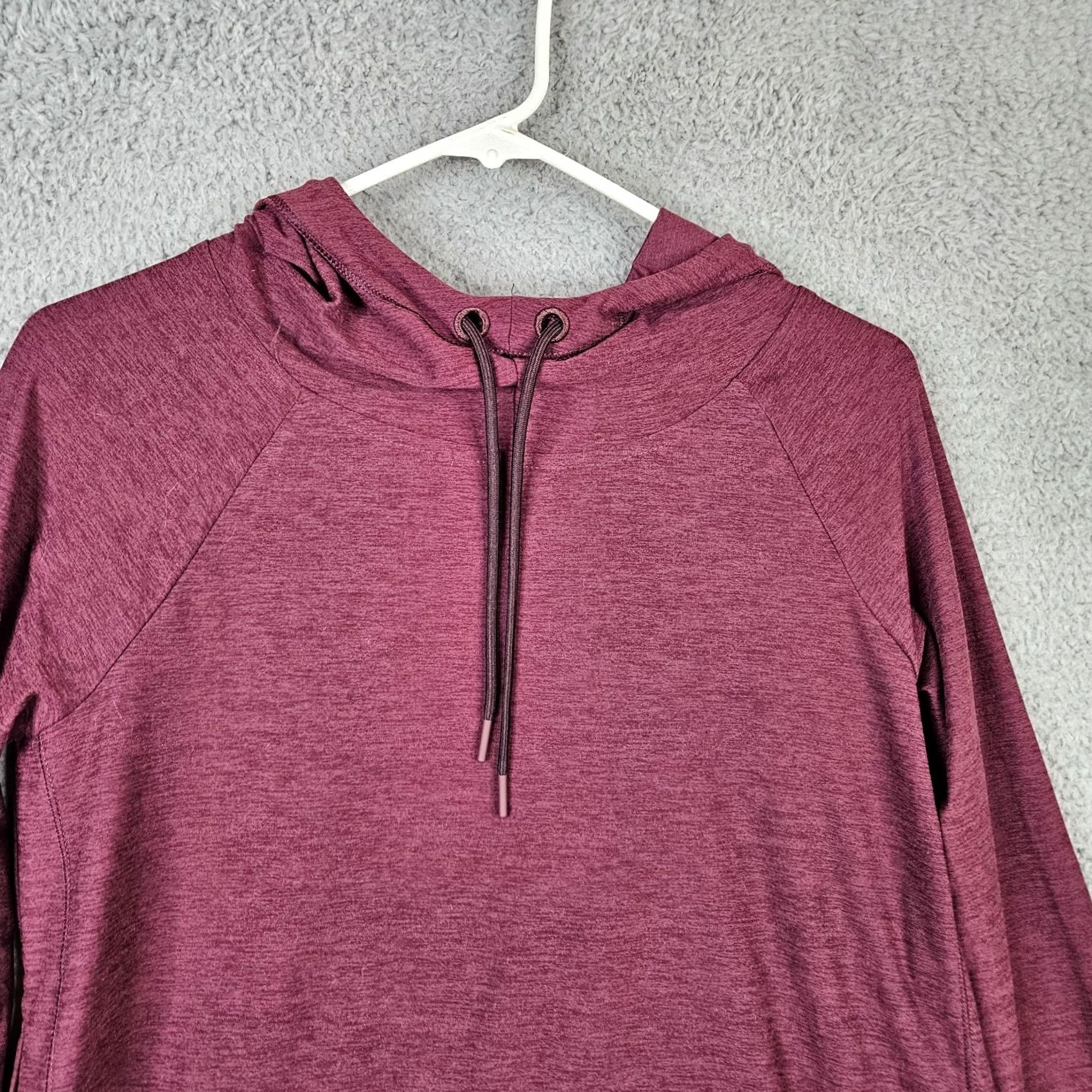Vintage APANA Women's deep shaded purple Long sleeve Pull-over Hoodie Sz S NEW Size S / US 4 / IT 40 - 3 Thumbnail
