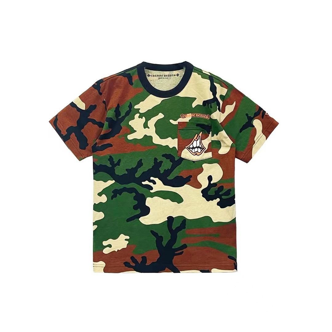 Chrome Hearts Chrome Hearts Matty Boy Camo Short Sleeve Tee Size US S / EU 44-46 / 1 - 1 Thumbnail