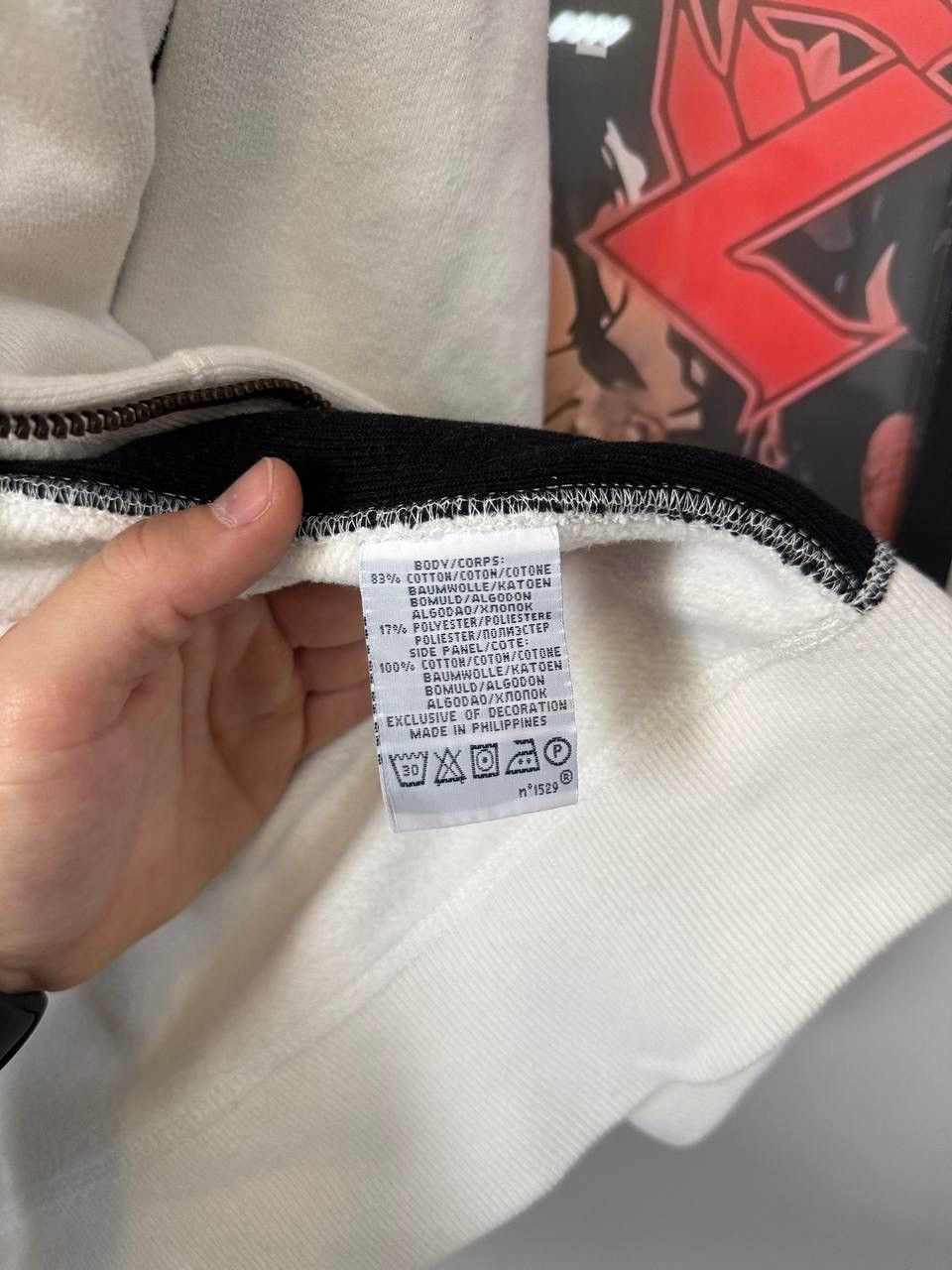 Polo Ralph Lauren Vintage Polo Ralph Lauren Hoodie White Y2K cheef keef Size US M / EU 48-50 / 2 - 8 Thumbnail