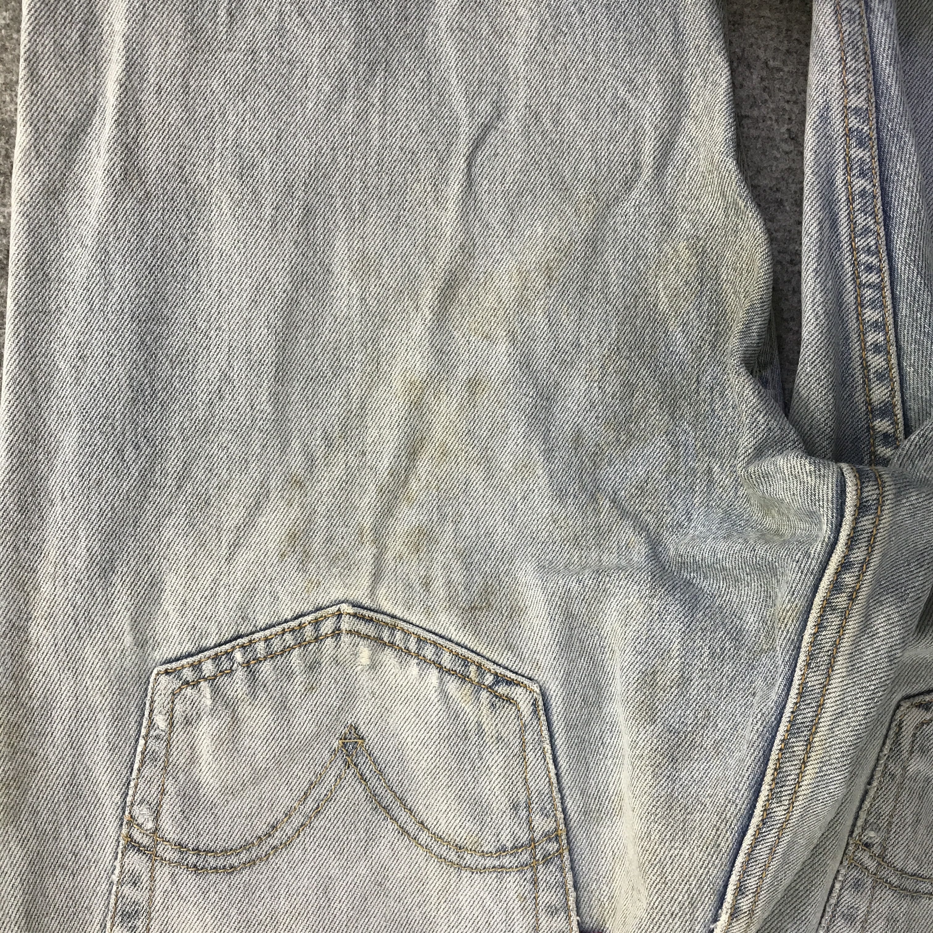 Levi's LEVIS DISTRESSED DENIM WASH FADED PANTA K118B5 Size US 32 / EU 48 - 12 Thumbnail