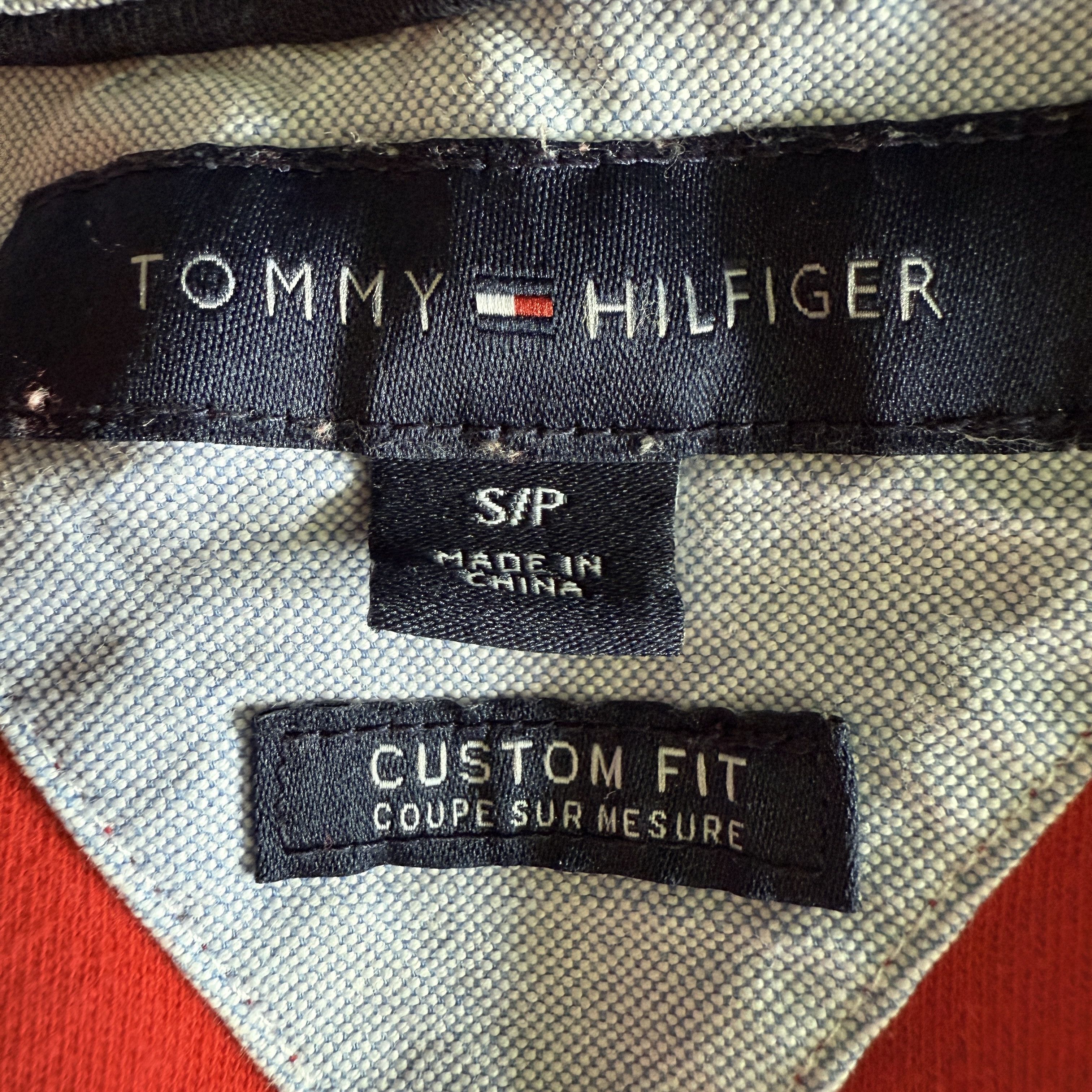 Tommy Hilfiger Tommy Hilfiger Red Custom Fit Polo Shirt (Size M) Size US S / EU 44-46 / 1 - 5 Thumbnail