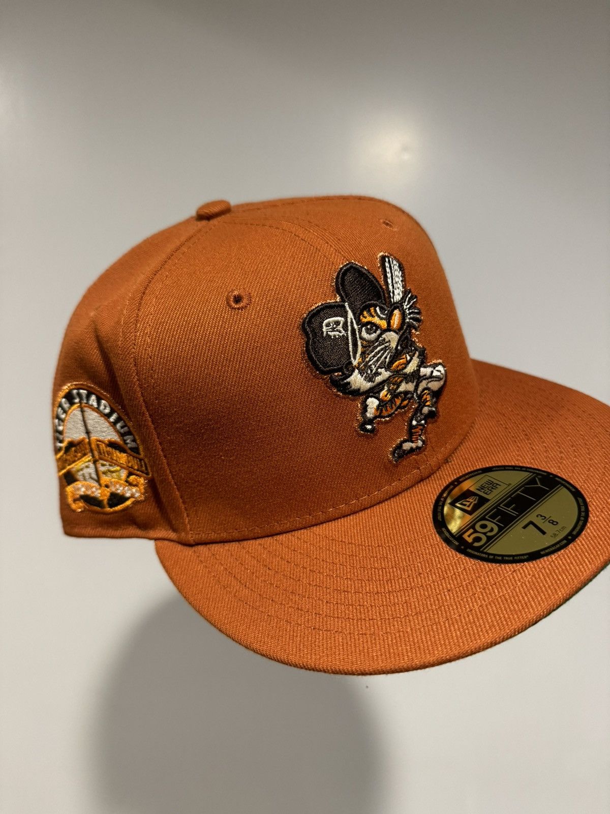 Exclusive custom corduroy Detroit Tigers (Coked Out Tiger) - sz 7 store 5/8