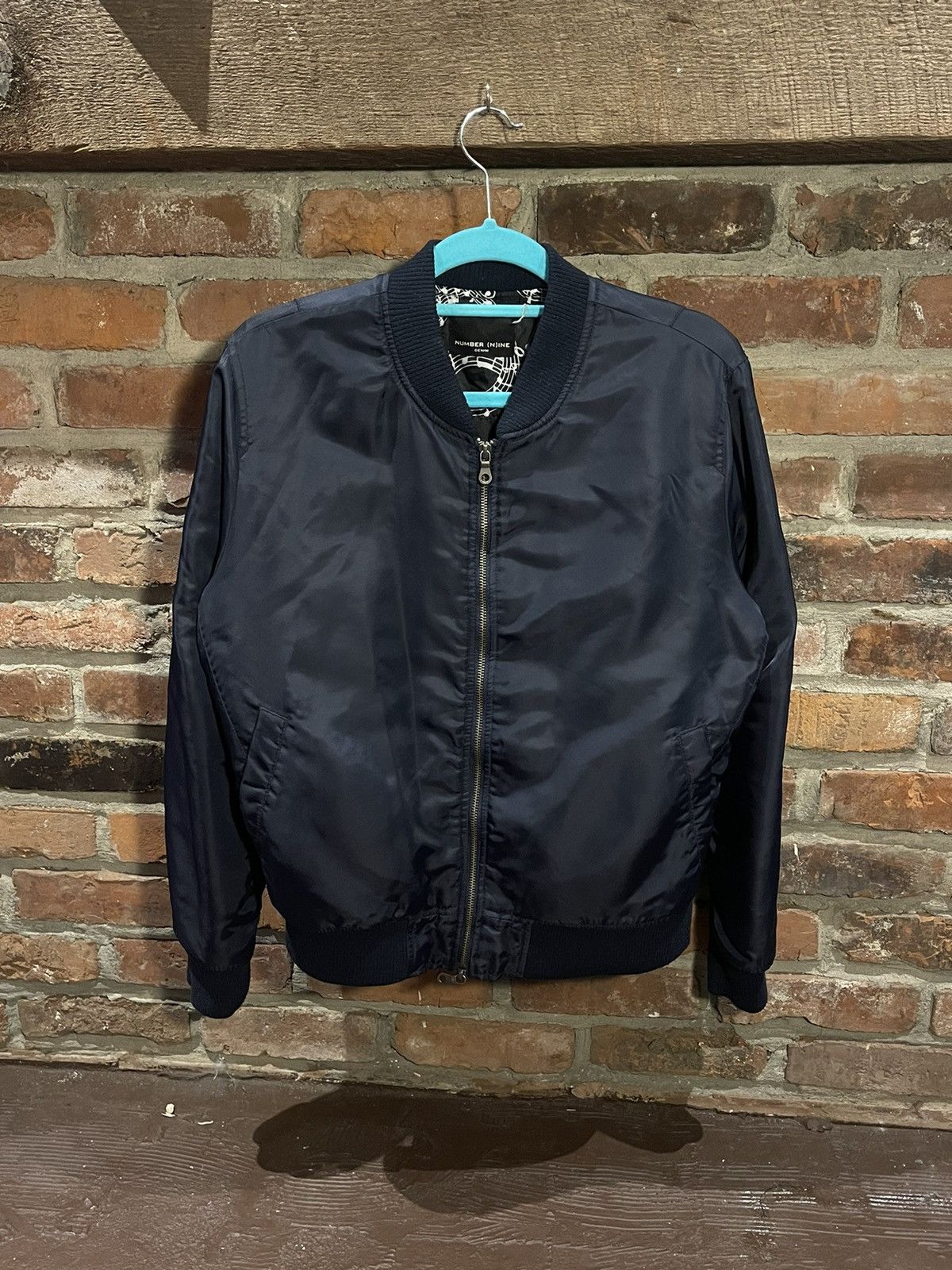 Japanese Brand Number Nine Bomber Jacket Size US M / EU 48-50 / 2 - 2 Thumbnail