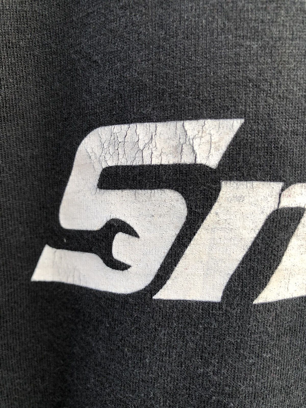 Vintage Vintage 90s Snap On SpellOut Tee X Racing Motorsport Size US L / EU 52-54 / 3 - 7 Thumbnail