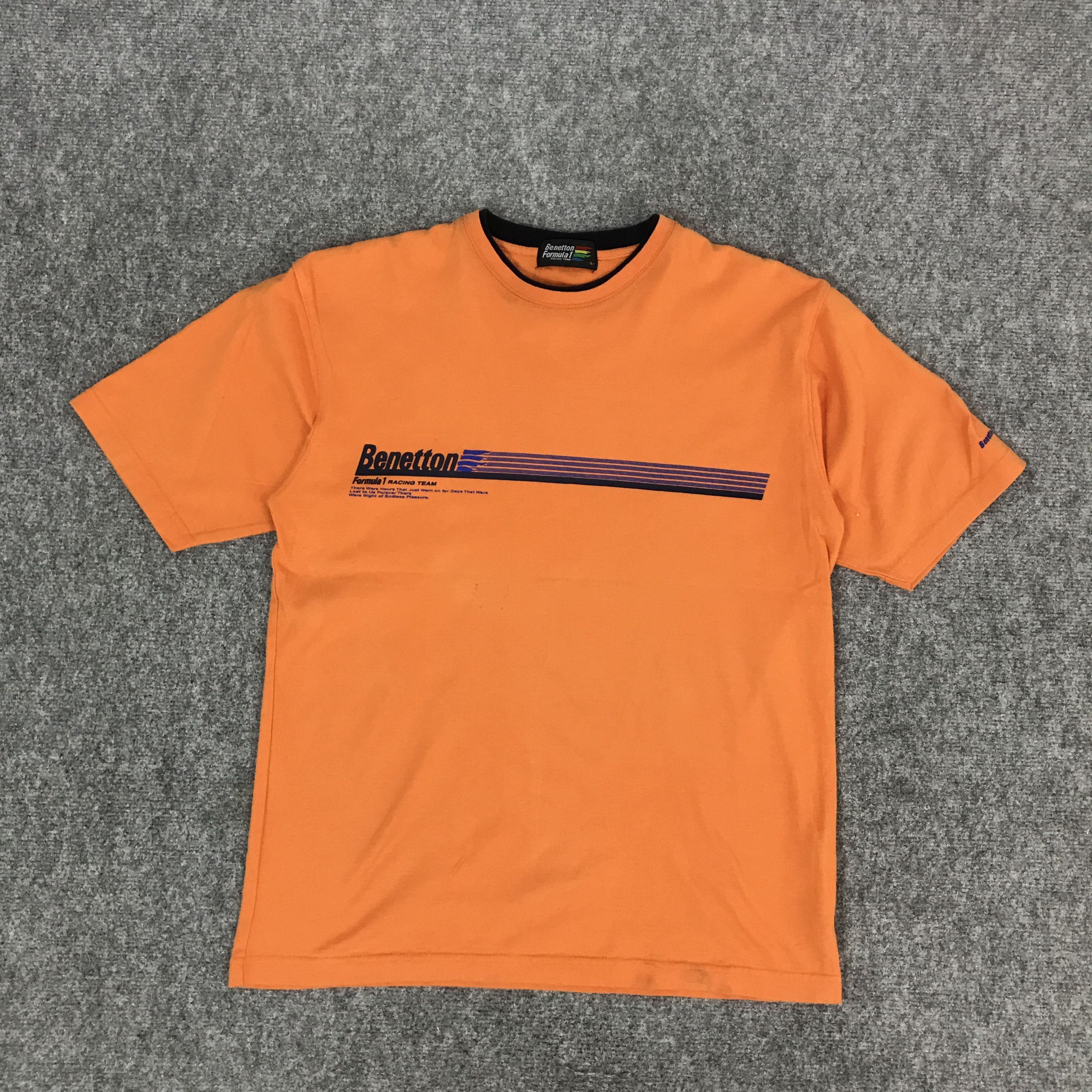 Benetton BENETTON FORMULA 1 RACING TEAM TSHIRTS Size US L / EU 52-54 / 3 - 2 Thumbnail