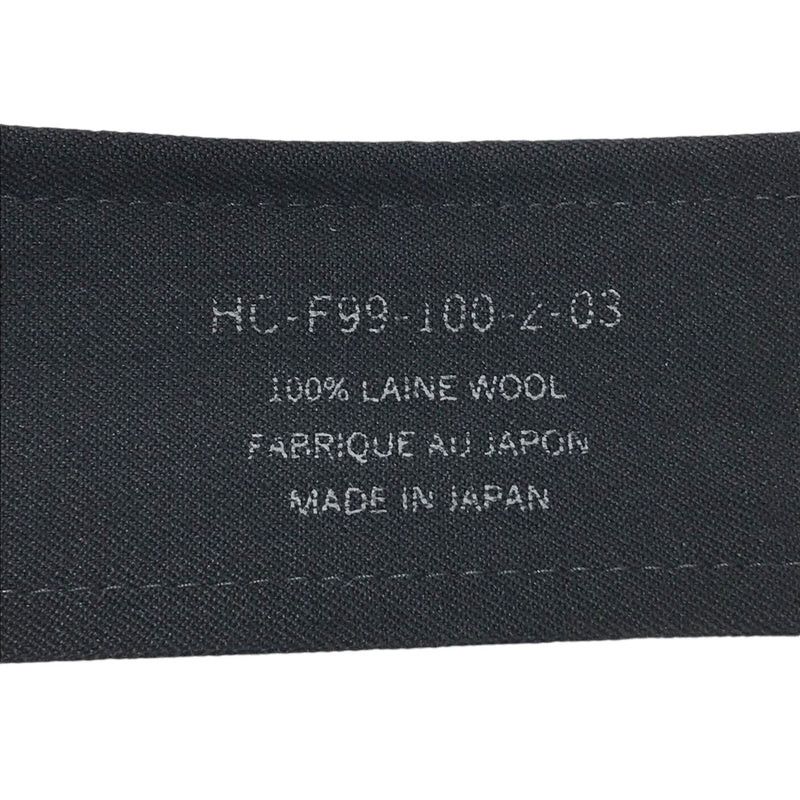 Yohji Yamamoto Yohji Yamamoto pour homme wool gabardine long belt Size ONE SIZE - 5 Thumbnail