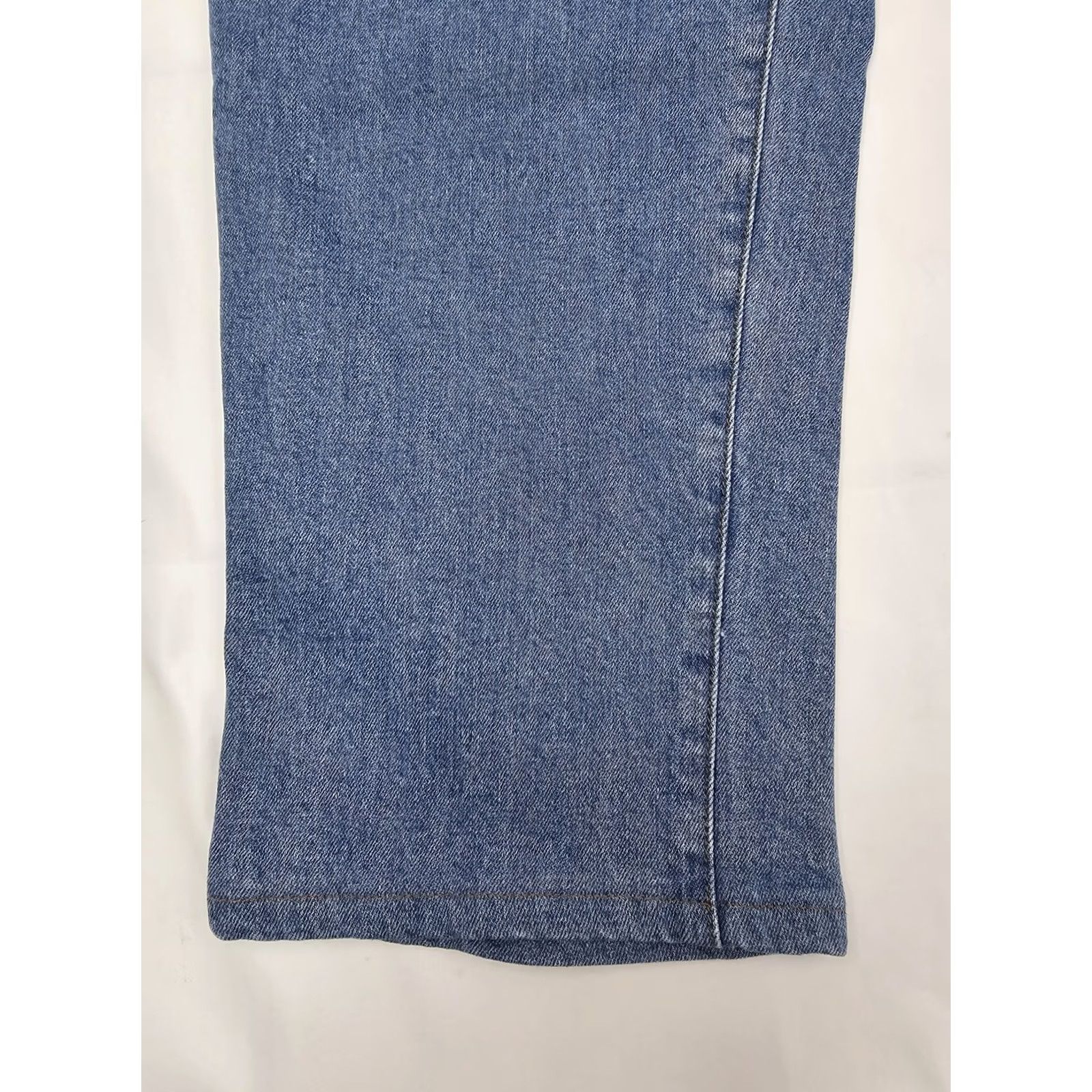 Lands' End Lands' End Jeans Men 38 Regular Inseam 30" Coupe Classique Square Rigger Denim 5-Pocket Straight Blue Size US 38 / EU 54 - 3 Thumbnail
