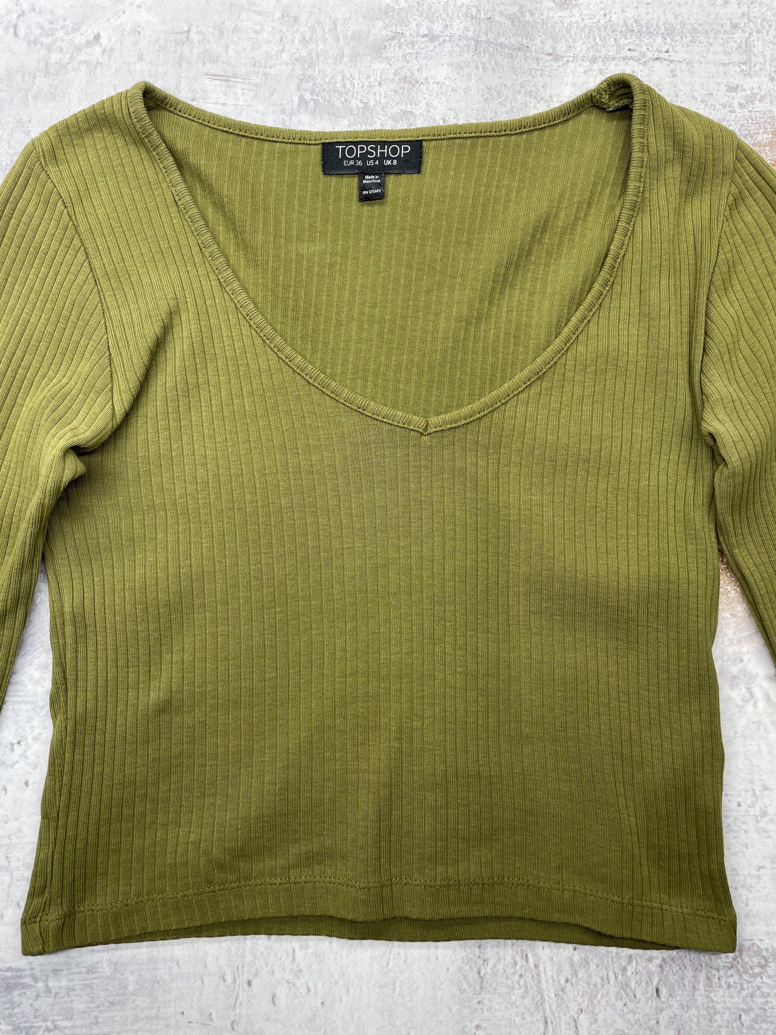 Vintage Vintage Crop Top Long Sleeve Women’s Size S Size S / US 4 / IT 40 - 5 Thumbnail