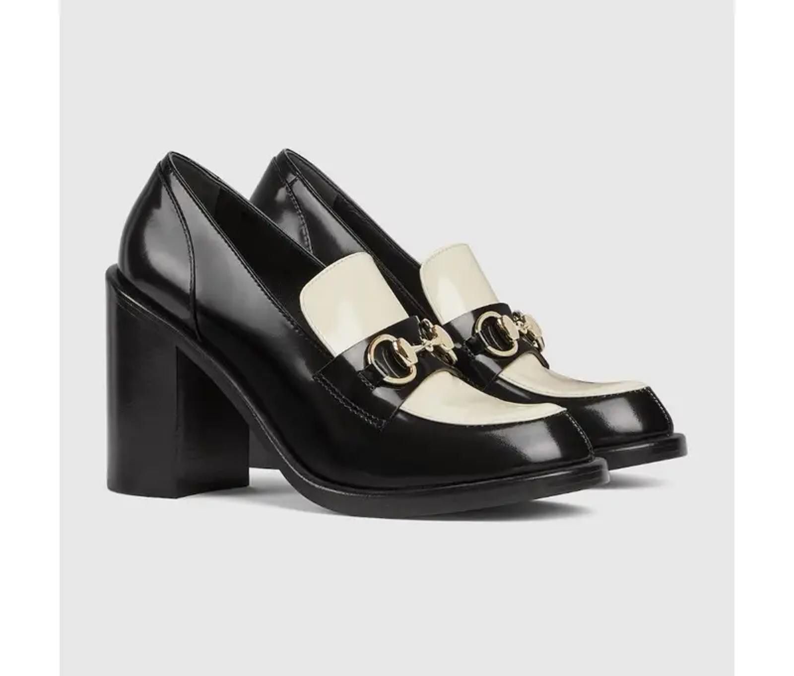 Gucci Gucci Horsebit Heeled Loafers Size US 5 / IT 35 - 2 Thumbnail