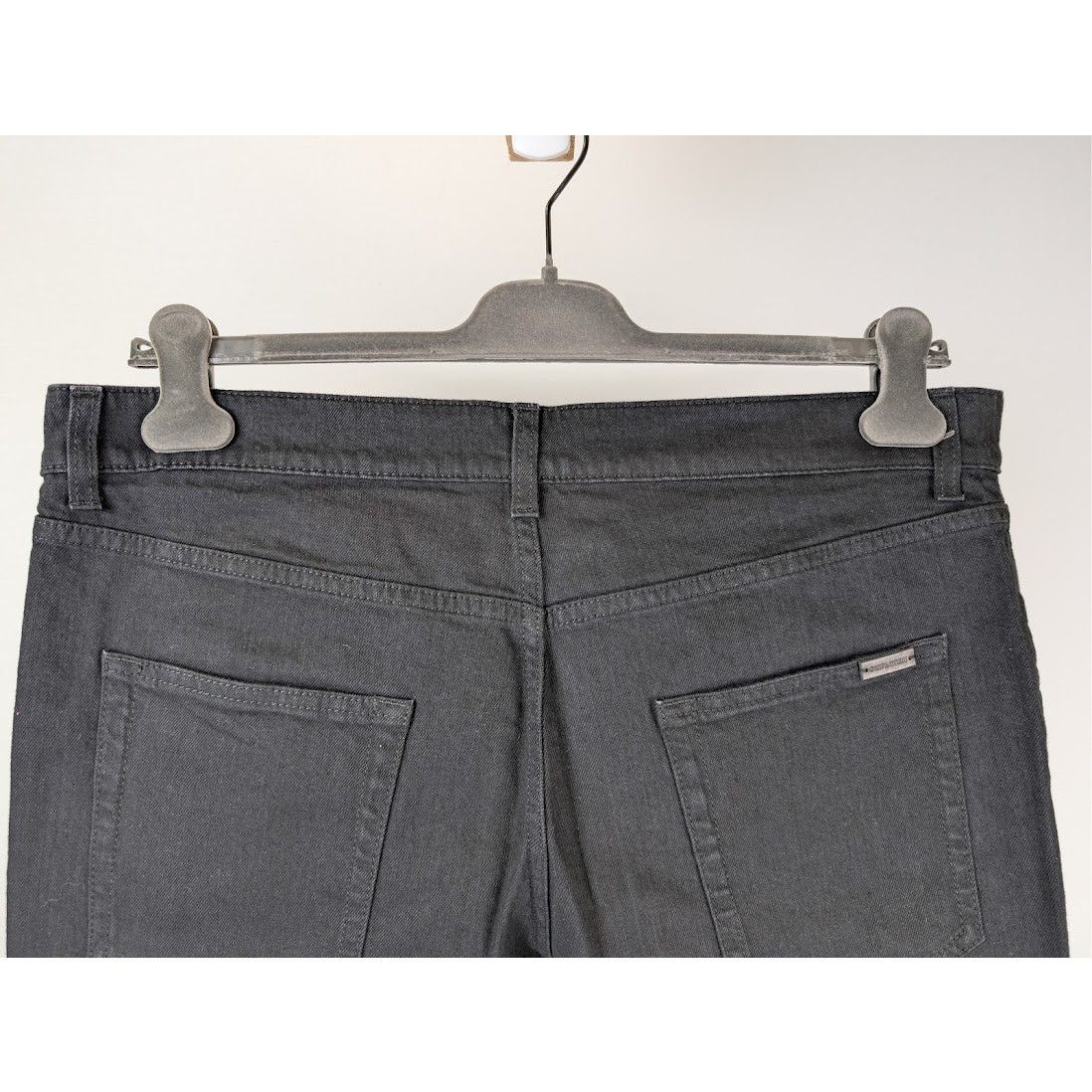 Saint Laurent Paris o1rshd1 Skinny 5 Pockets Low Jean Pants in Black Size US 34 / EU 50 - 12 Thumbnail