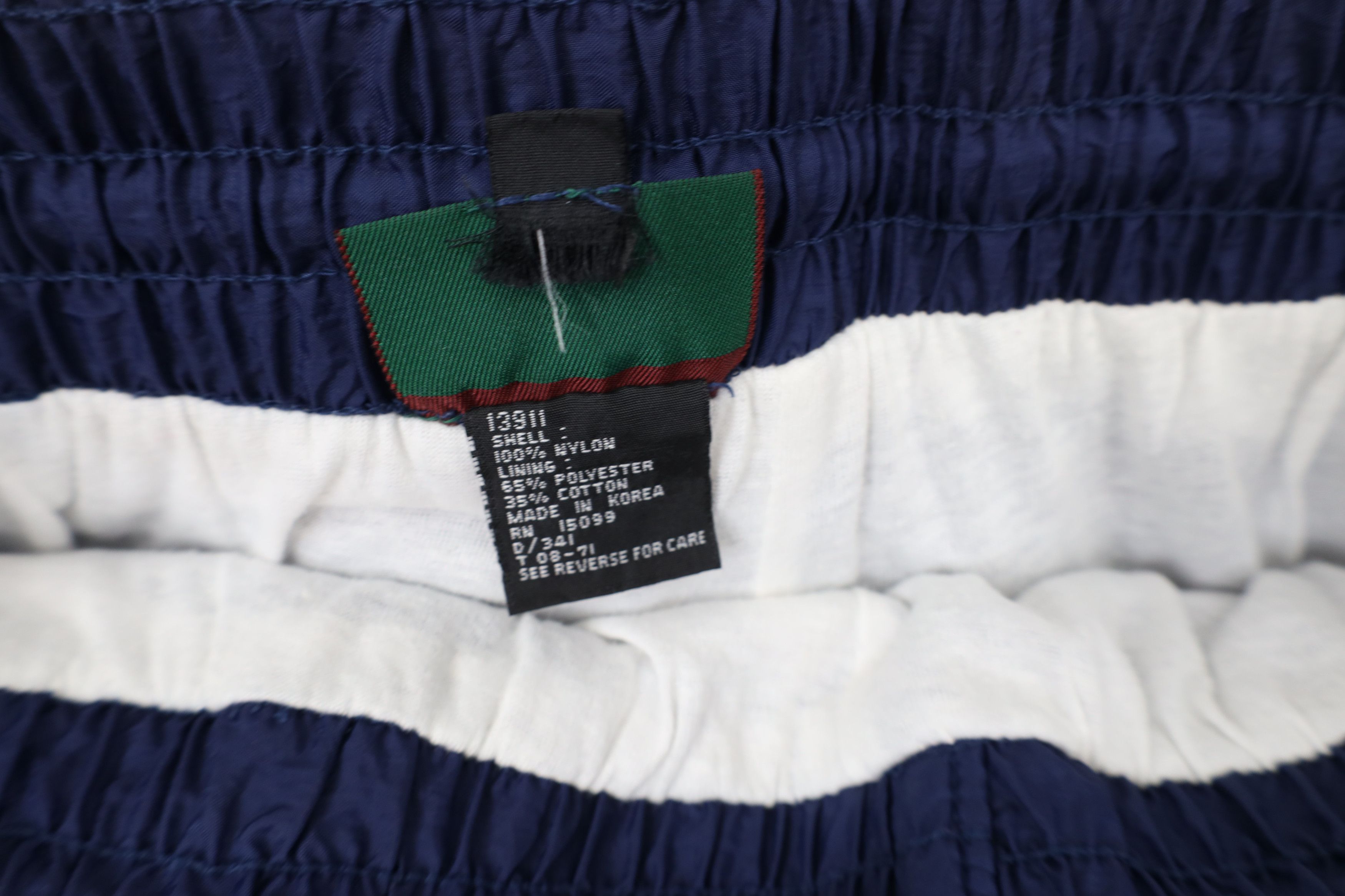 Vintage Vintage 90s Streetwear Block Lined Windbreaker Joggers Pants Size US 34 / EU 50 - 8 Thumbnail
