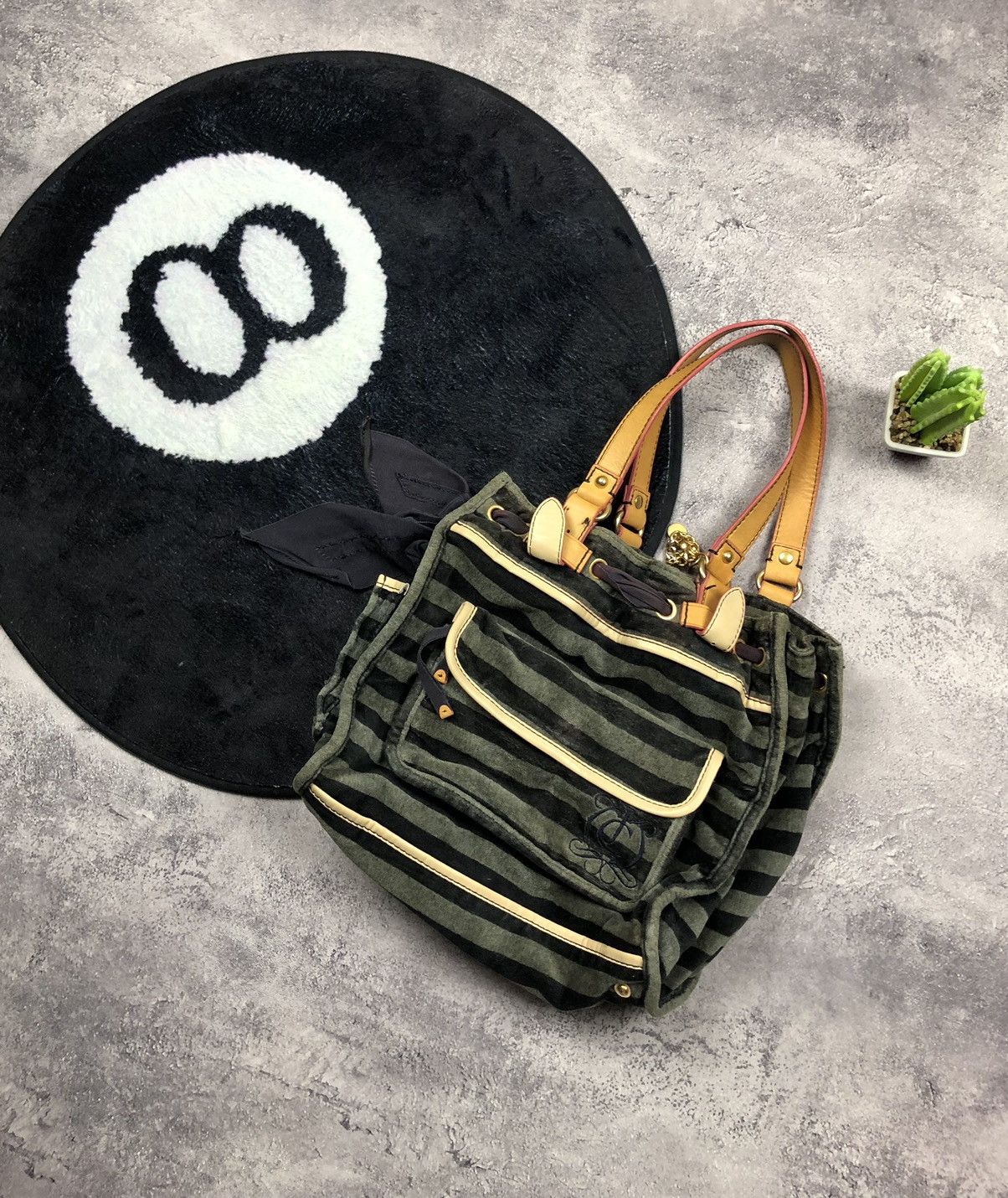 Juicy Couture × Vintage Juicy Couture Black Velour Mini Shoulder