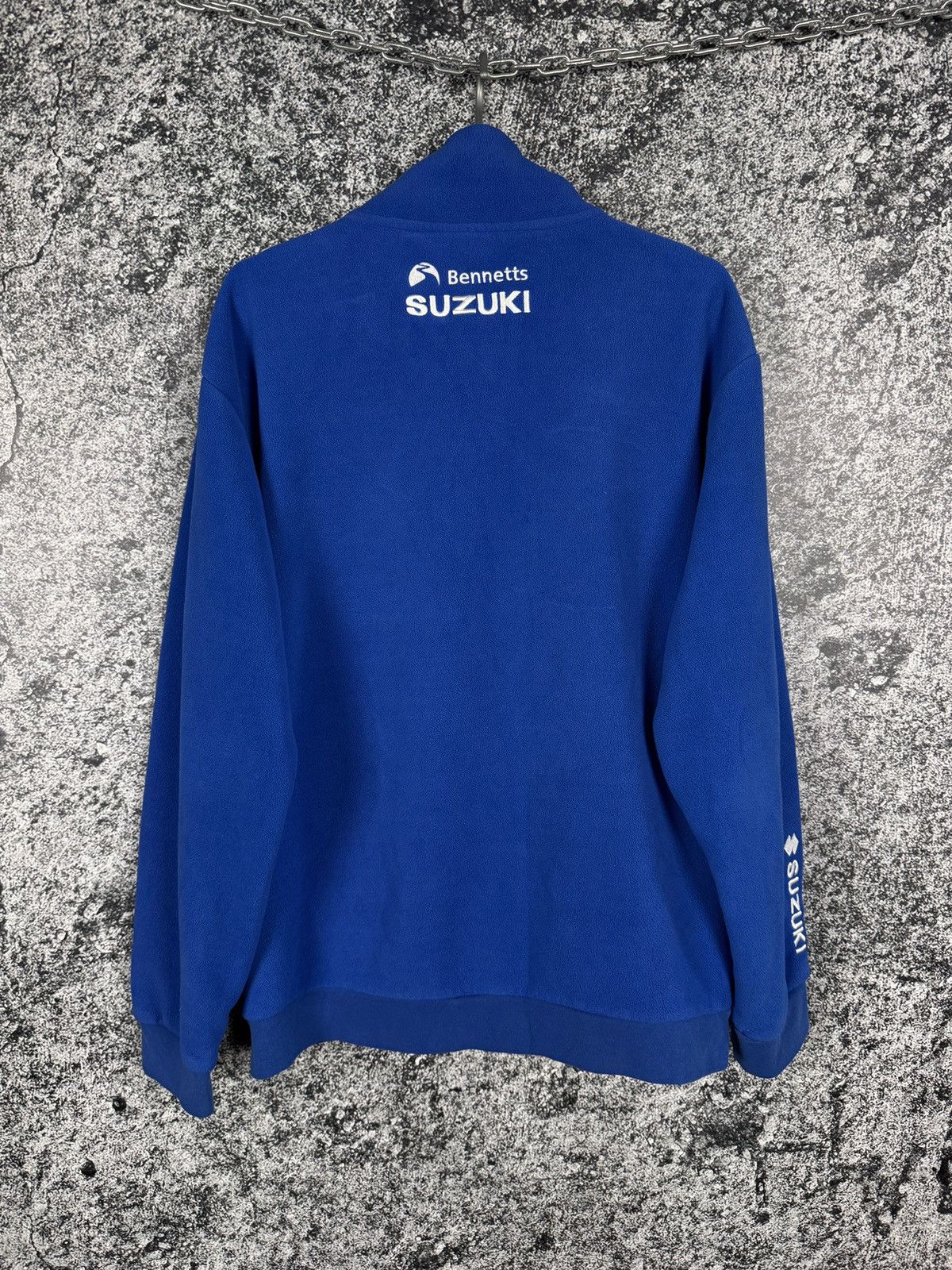 Vintage Team Suzuki Racing Full Zip Fleece Jacket Official MOTO XL Size US XL / EU 56 / 4 - 8 Thumbnail