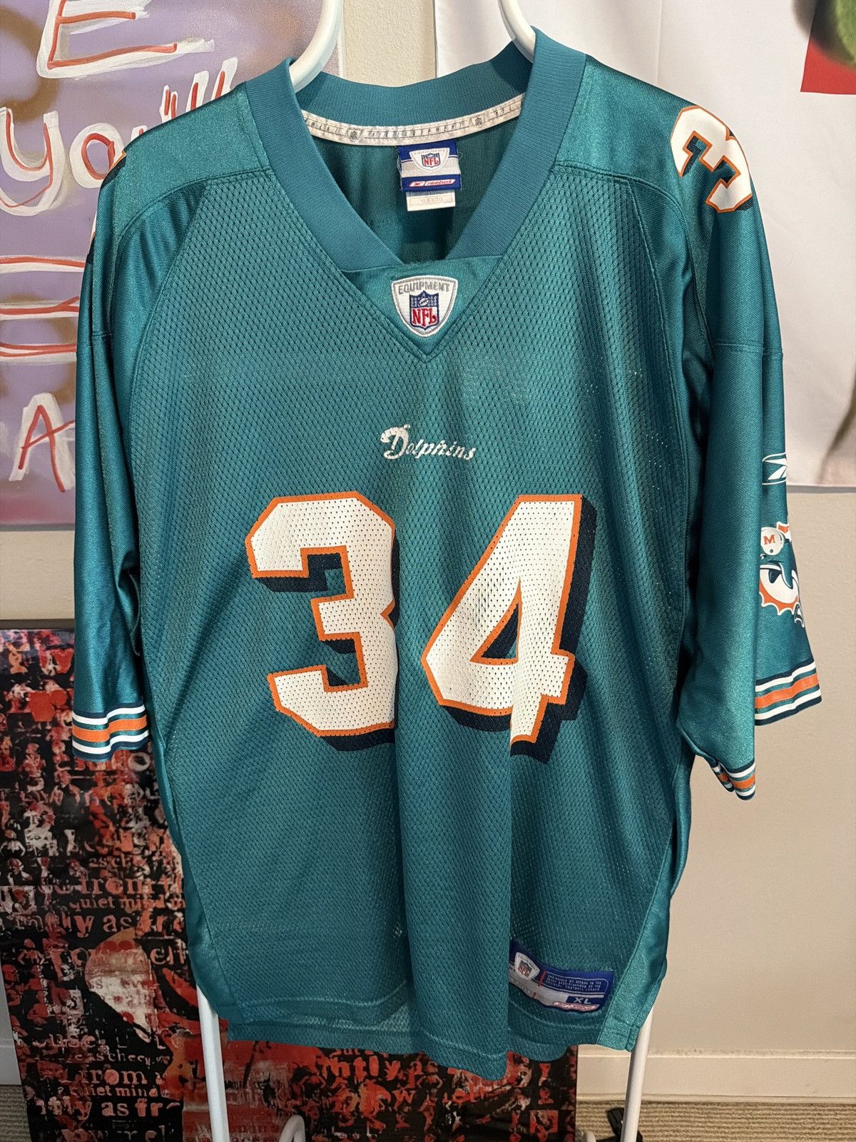 Reebok Vintage Ricky Williams Jersey Dolphins Size US XL / EU 56 / 4 - 1 Thumbnail