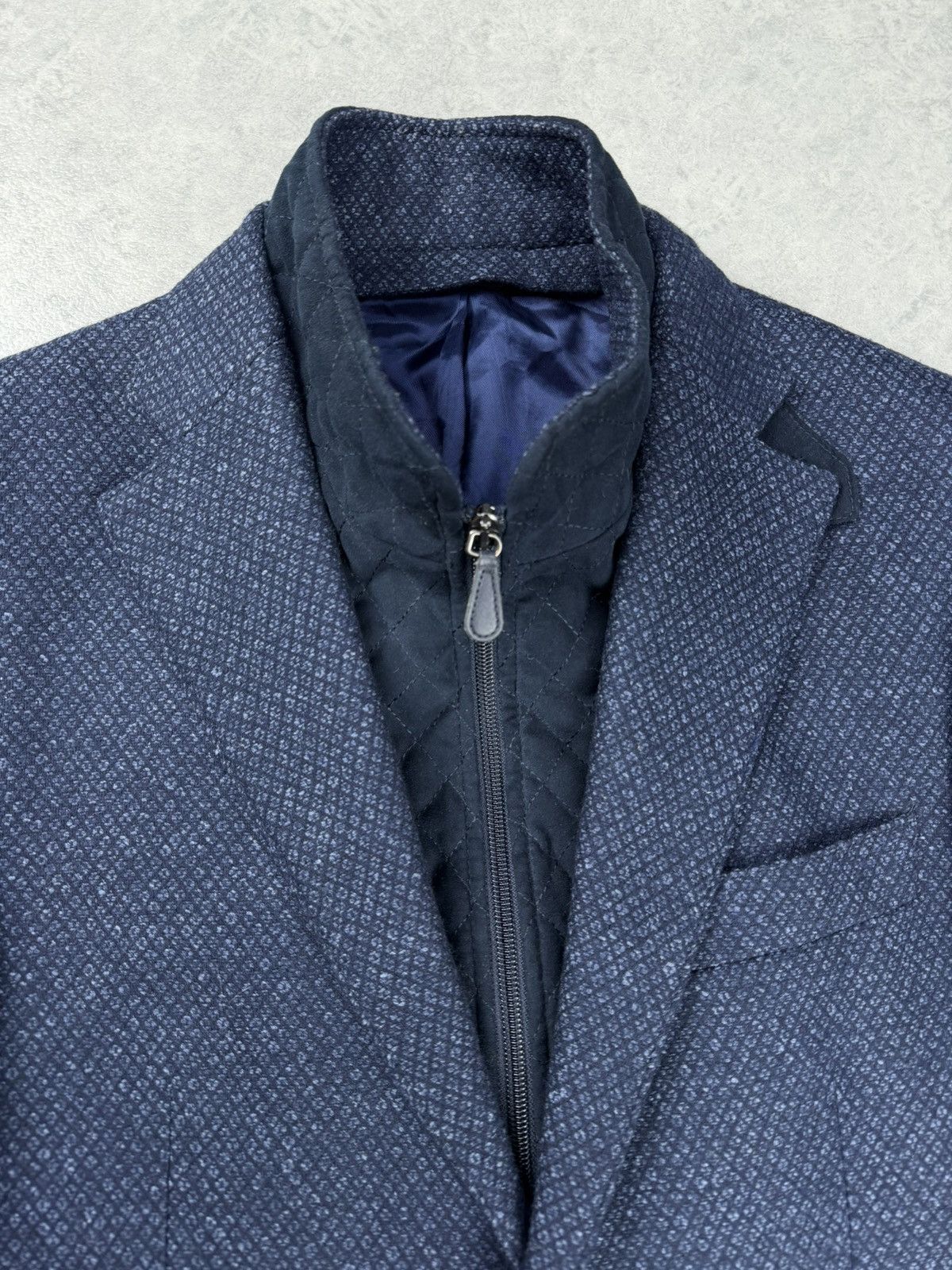 Boggi Boggi Milano Wool/Silk/Cashmere Blazer Jacket Size 48 R Size 38R - 6 Thumbnail