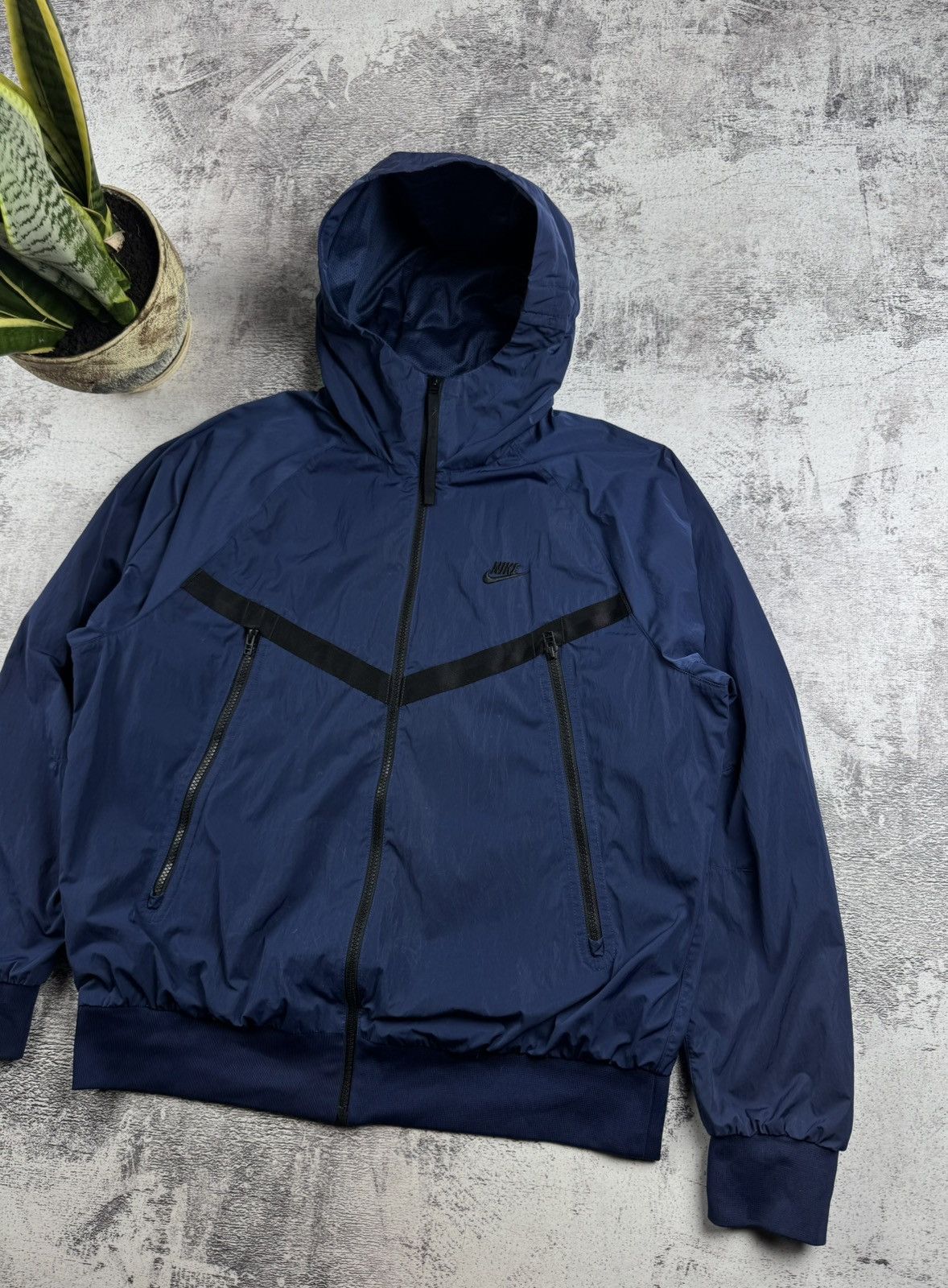 Nike Nike NSW Sportswear Windrunner Blue Men’s Medium Zip Jacket Hoodie Winderbreaker Size US M / EU 48-50 / 2 - 3 Thumbnail