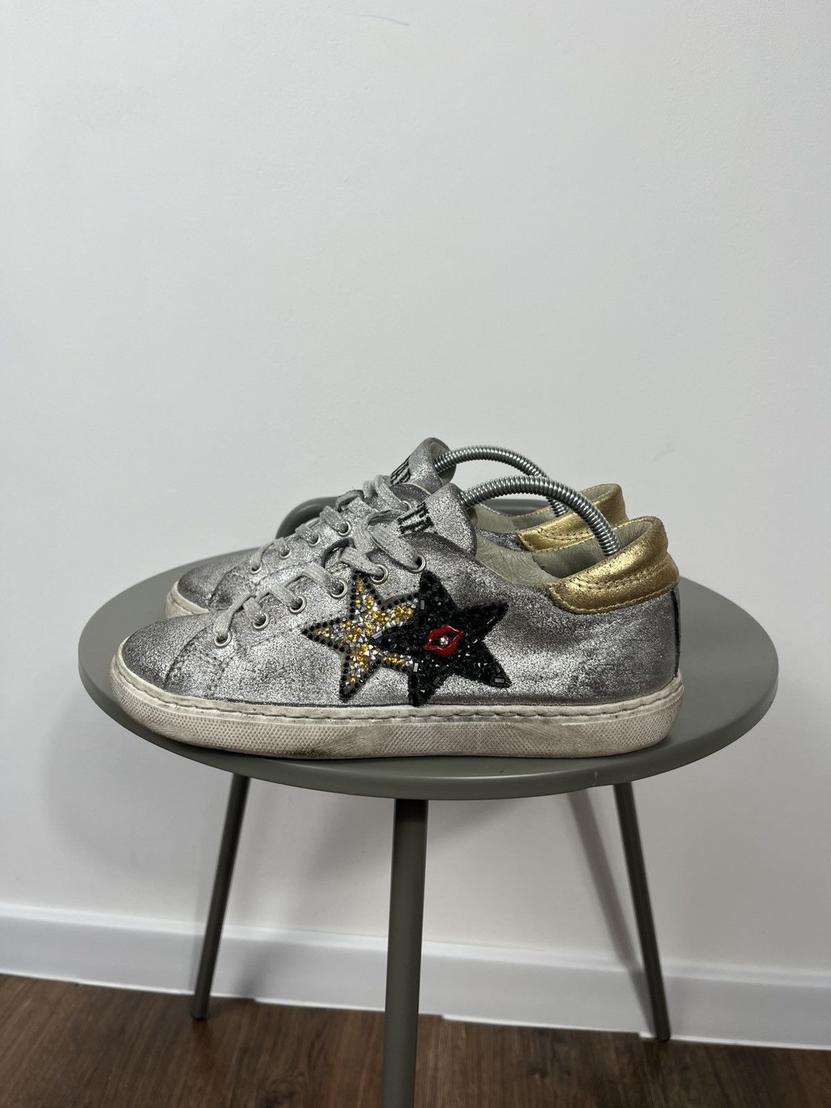 Golden Goose Golden Goose Glitter Star Sneakers Women’s EU 36 Size US 6 / IT 36 - 8 Thumbnail
