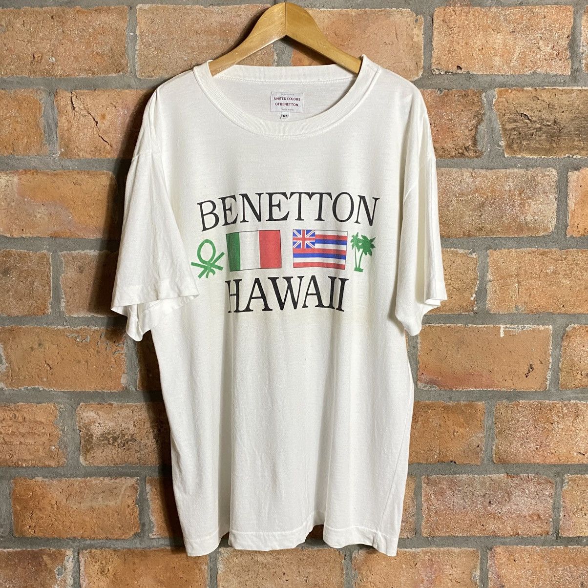 Benetton Benetton Hawaii Tee REGISTERED UNITED COLORS OF BENETTON Size US M / EU 48-50 / 2 - 15 Thumbnail